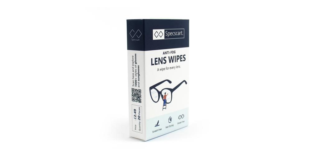 ANTI FOG CLEANING WIPES (20 WIPES/BOX)