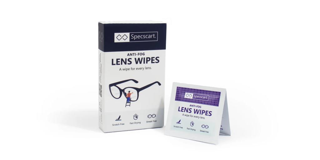 ANTI FOG CLEANING WIPES (20 WIPES/BOX)