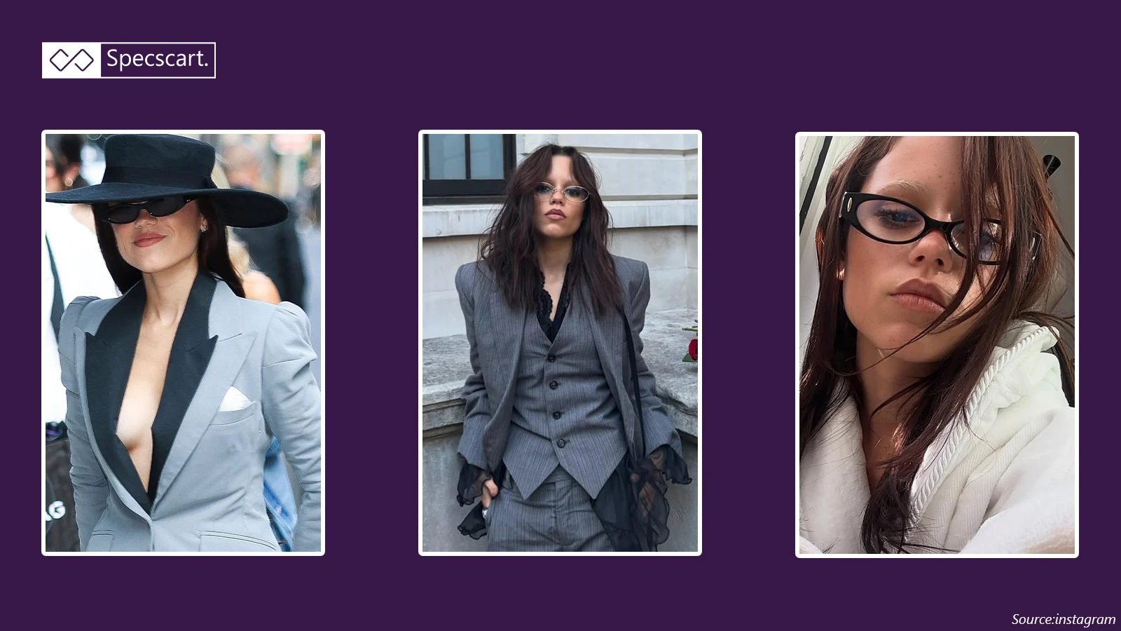 Iconic Jenna Ortega’s Sunglasses and Glasses Collection Iconic Jenna Ortega’s Sunglasses and Glasses Collection