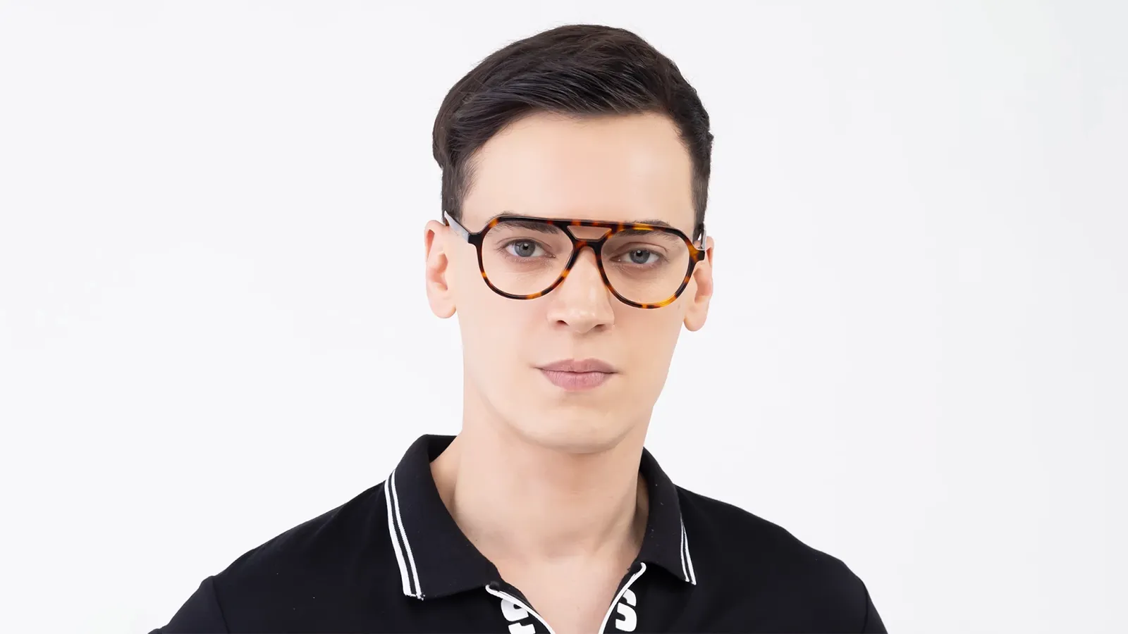 Evolved pilot frame glasses