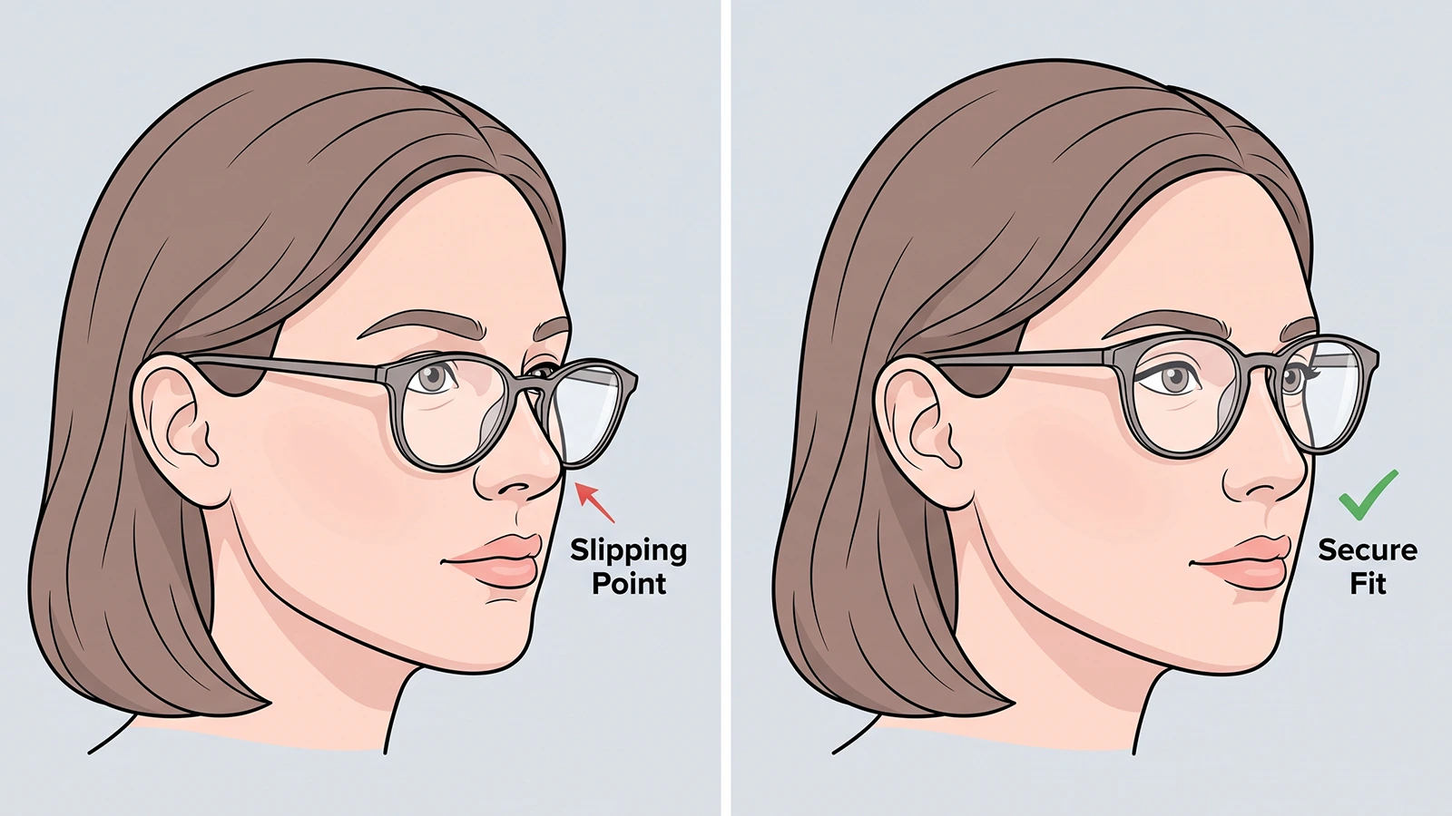 Why Do Glasses Slide Down A Small Nose