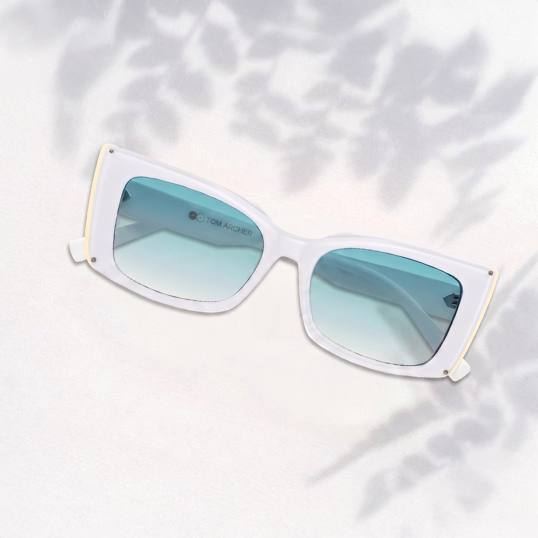 white sunglasses