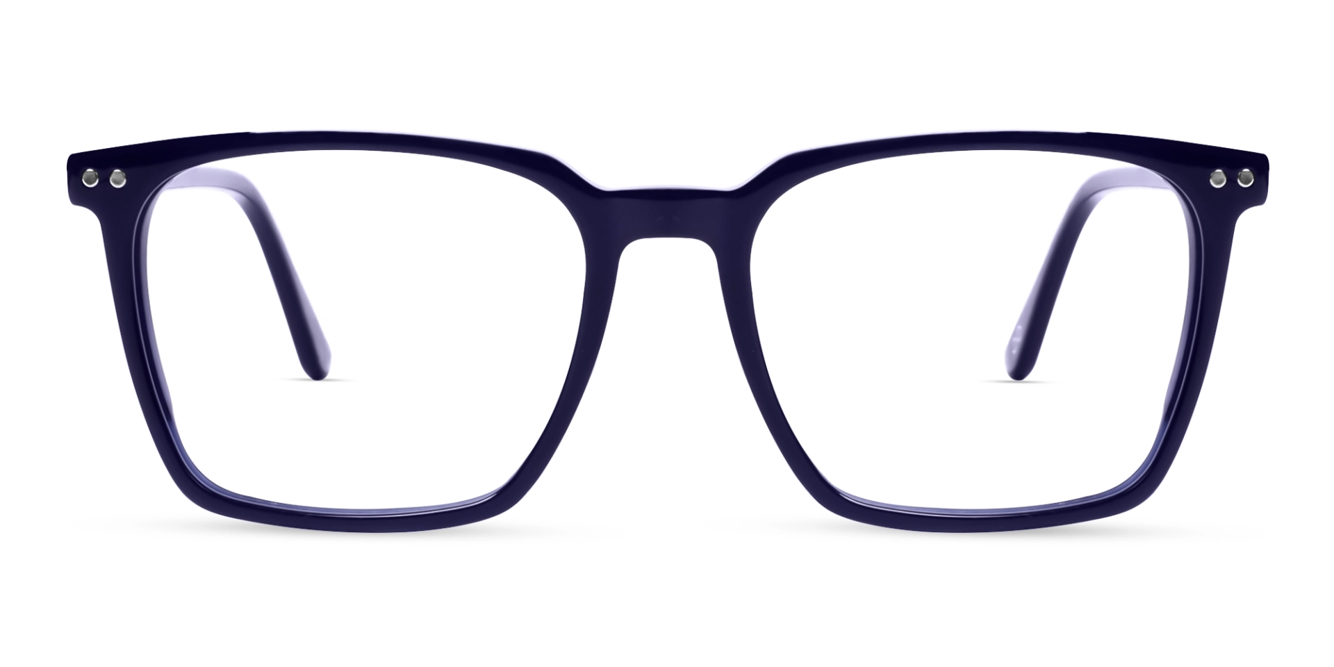 Square Dark Blue Clip-On Glasses – Magnetic Green & Yellow Lenses Square Dark Blue Clip-On Glasses – Magnetic Green & Yellow Lenses