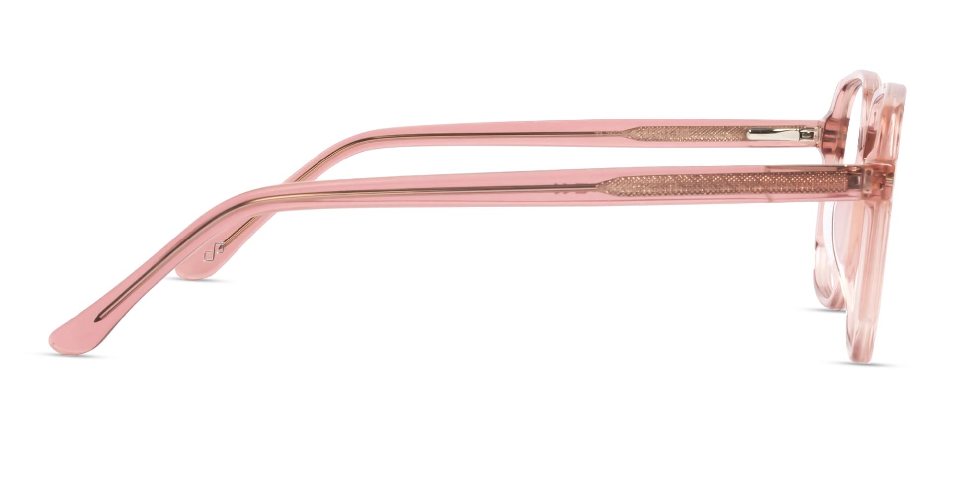 Crystal Pink Magnetic Clip-On Glasses – Yellow & Grey