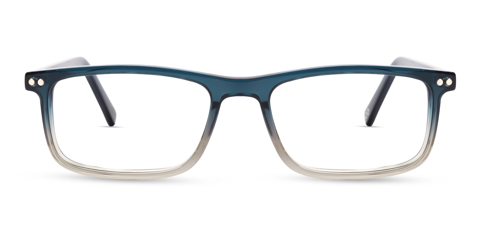 Magnetic Clip-On Prescription Glasses – Green & Yellow