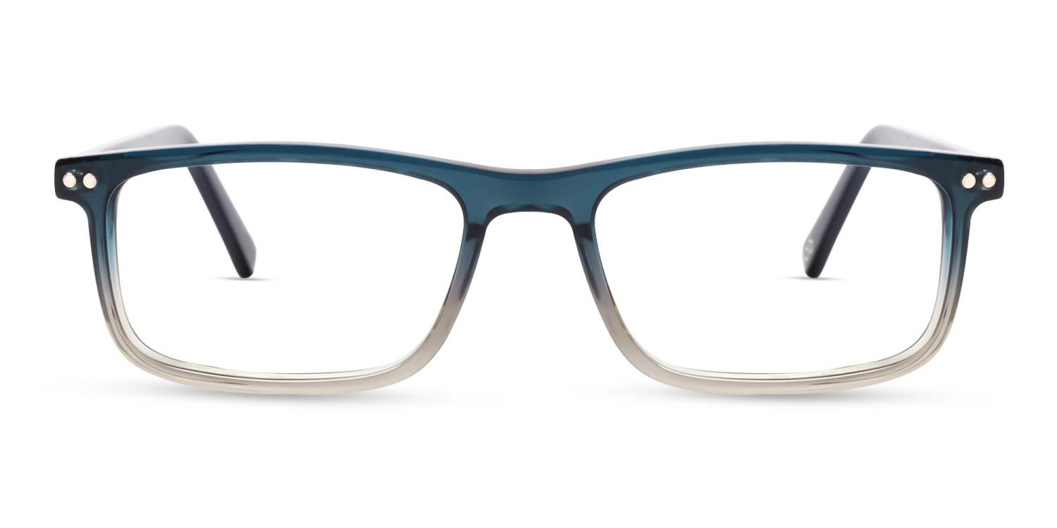 Magnetic Clip-On Prescription Glasses – Green & Yellow