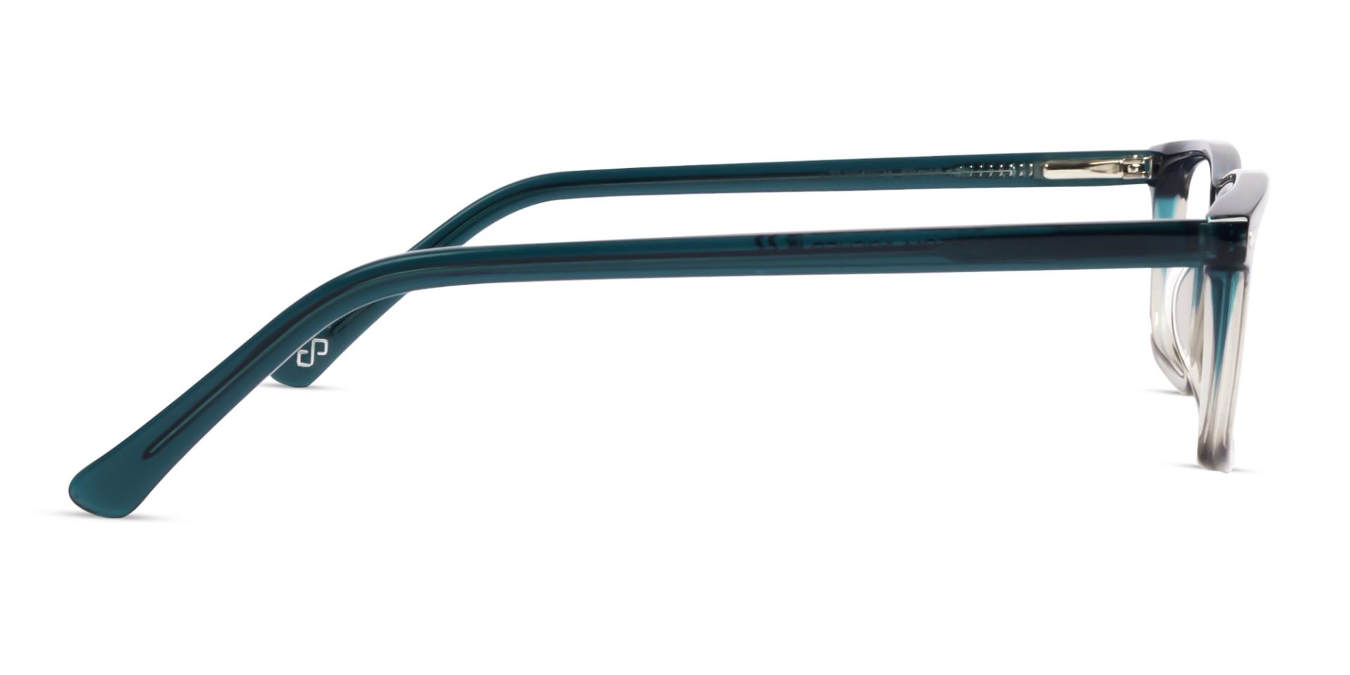 Magnetic Clip-On Prescription Glasses – Green & Yellow