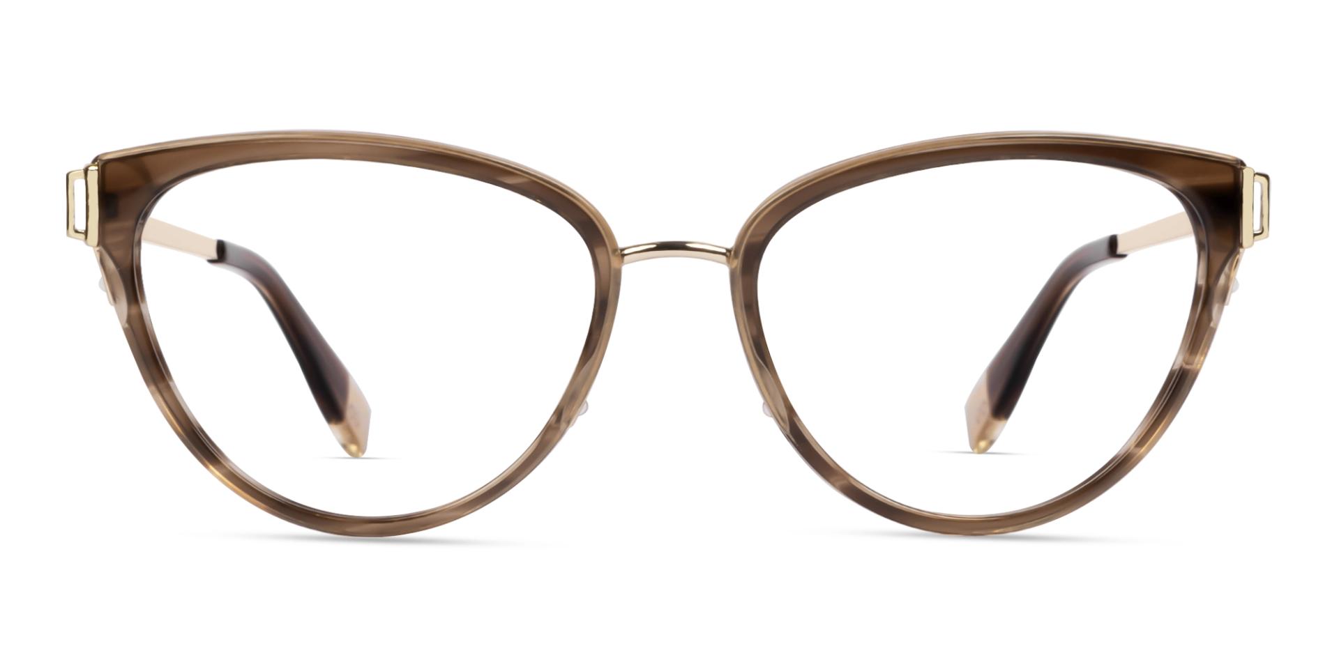 A6093F/2 - Mocha Marble Cat-eye