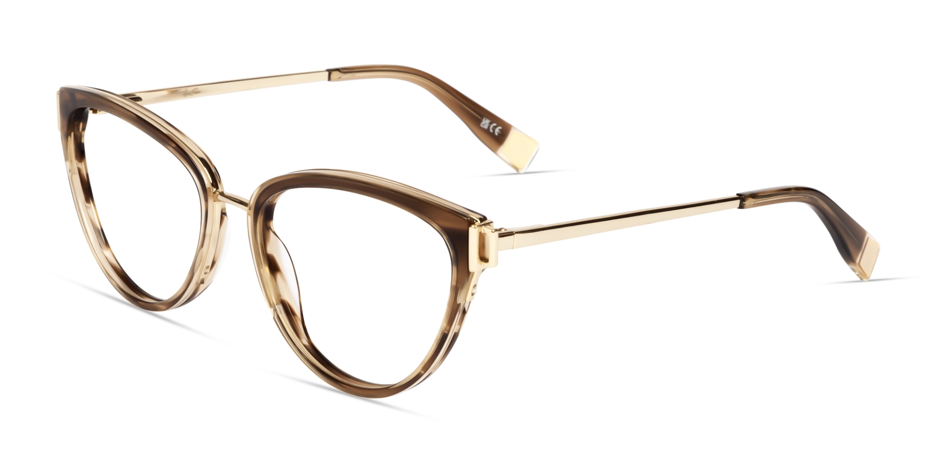 Mocha Mousse Marble Fullrim Cateye Glasses Mocha Mousse Marble Fullrim Cateye Glasses