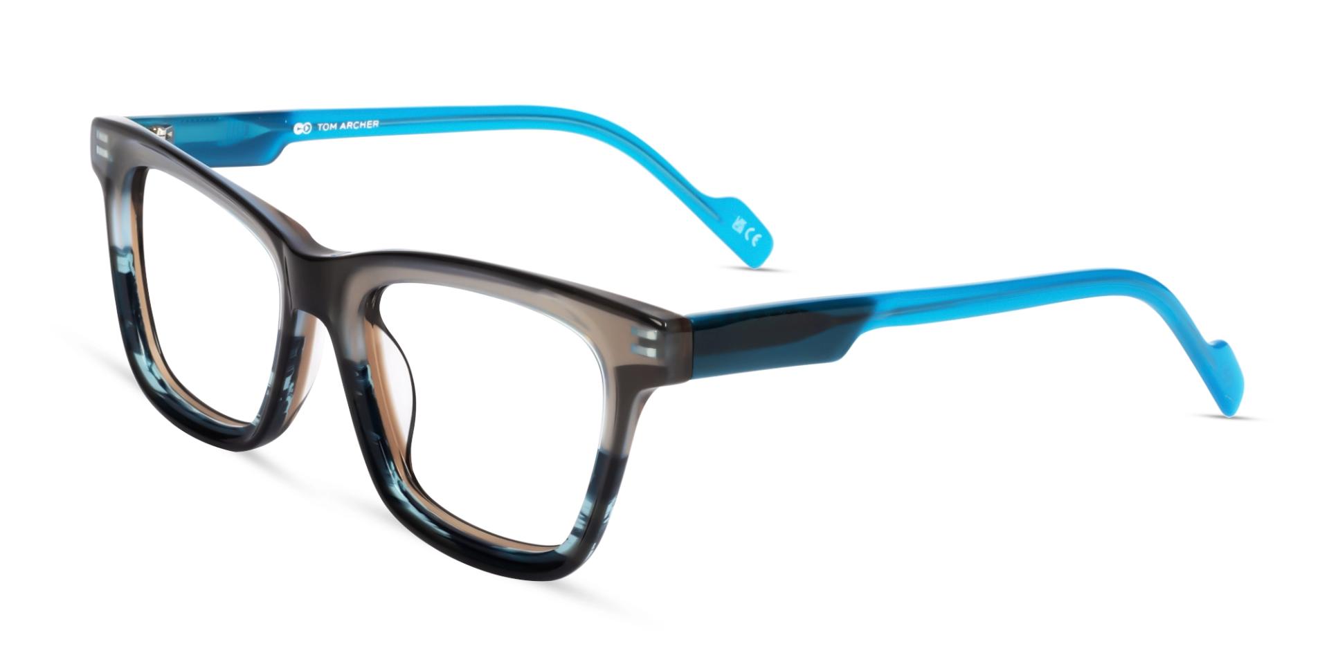 Grey & Marble Square Fullrim Acetate Glasses