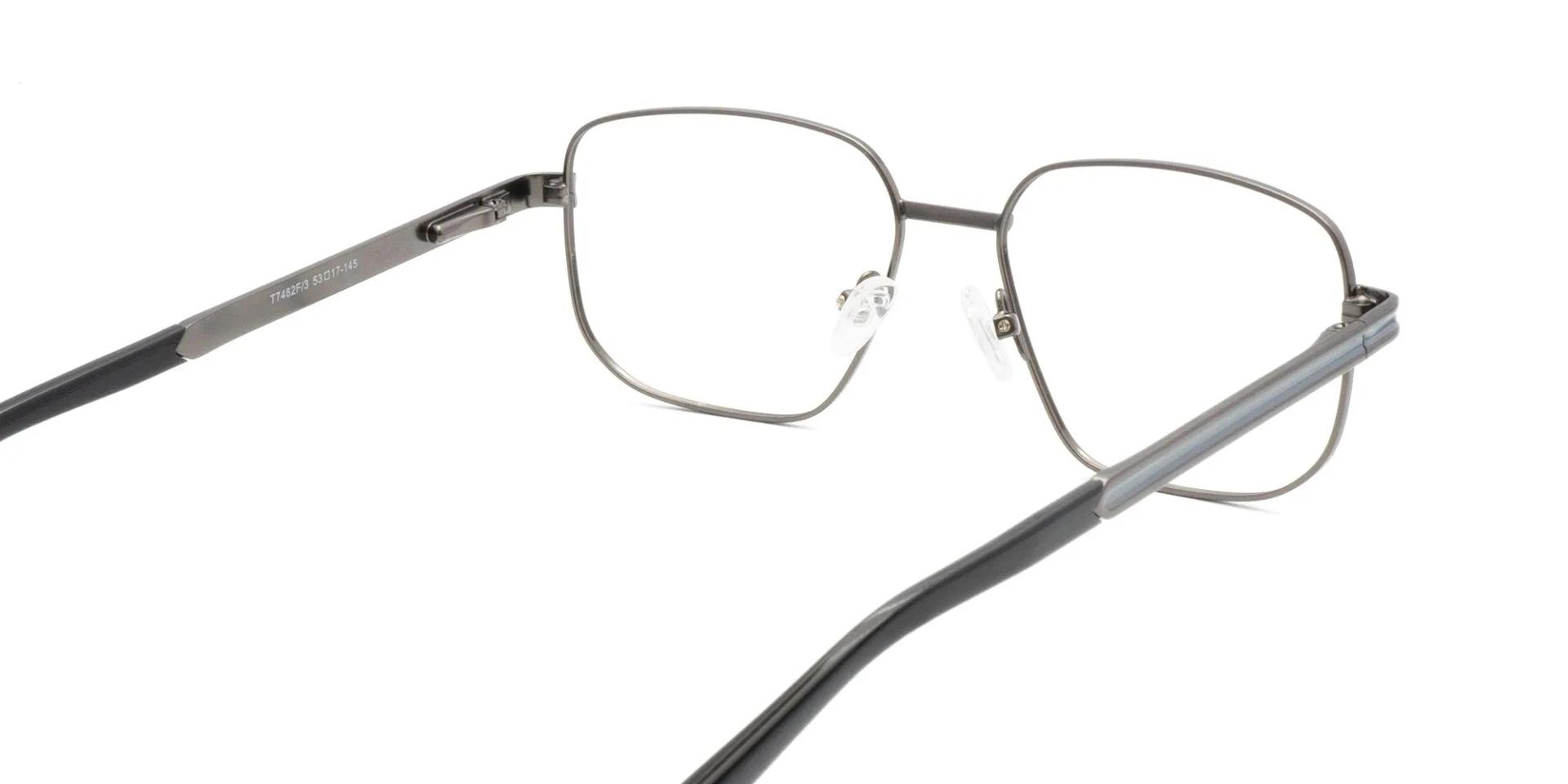 Gun Metal Glasses For Men & Women