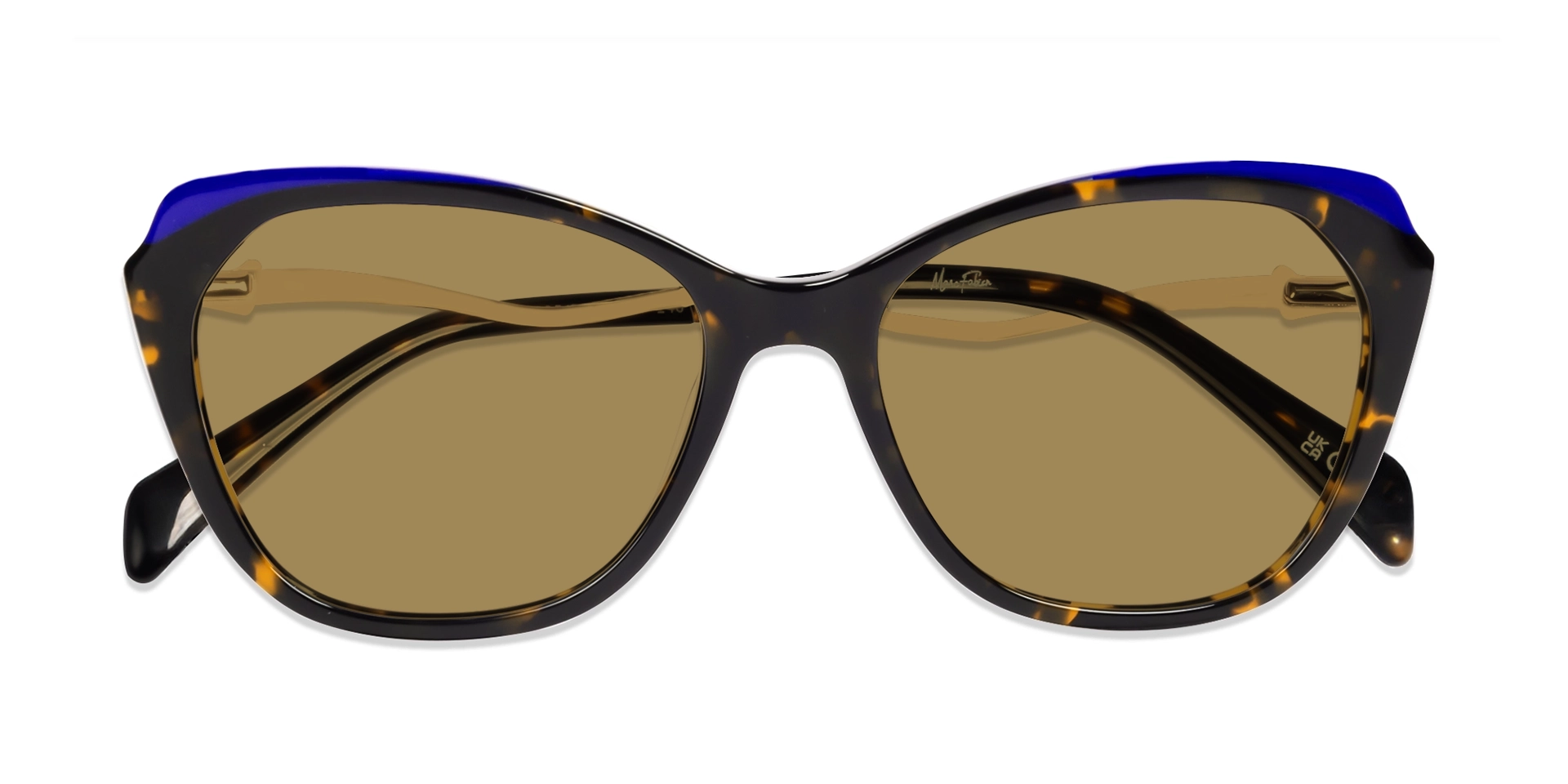 Dark Tortoise Fullrim Frame With Brown Tint Sunglasses