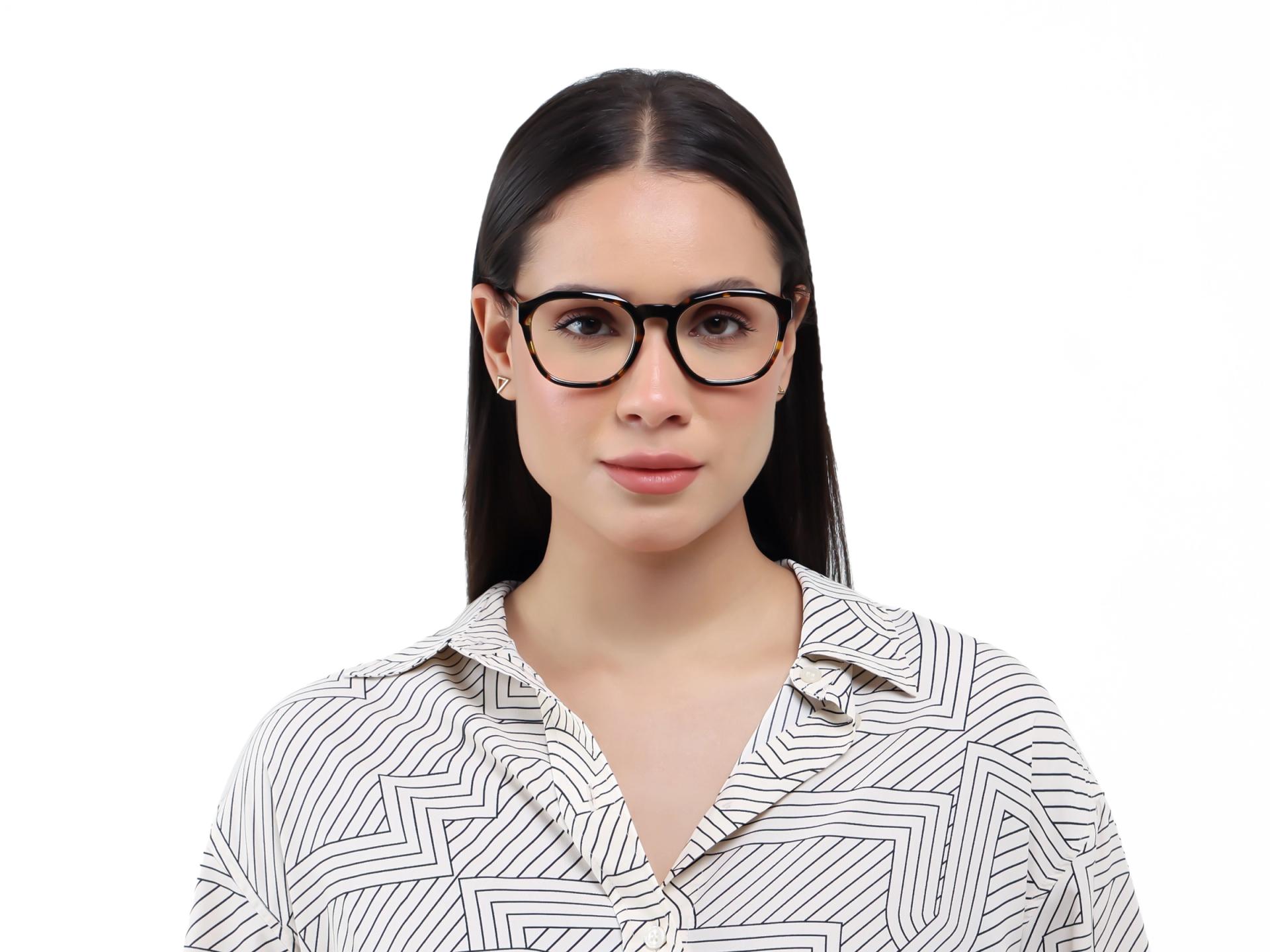 Havana Tortoise Spring Hinges Acetate Glasses-1