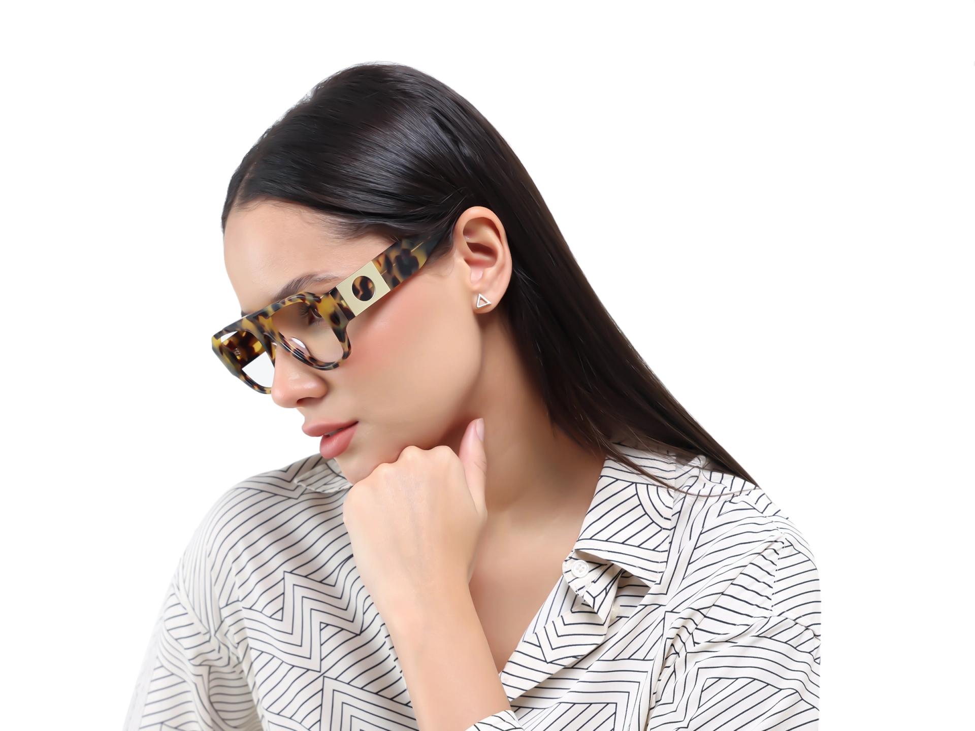 Havana Tortoise Oversized Fullrim Glasses-1