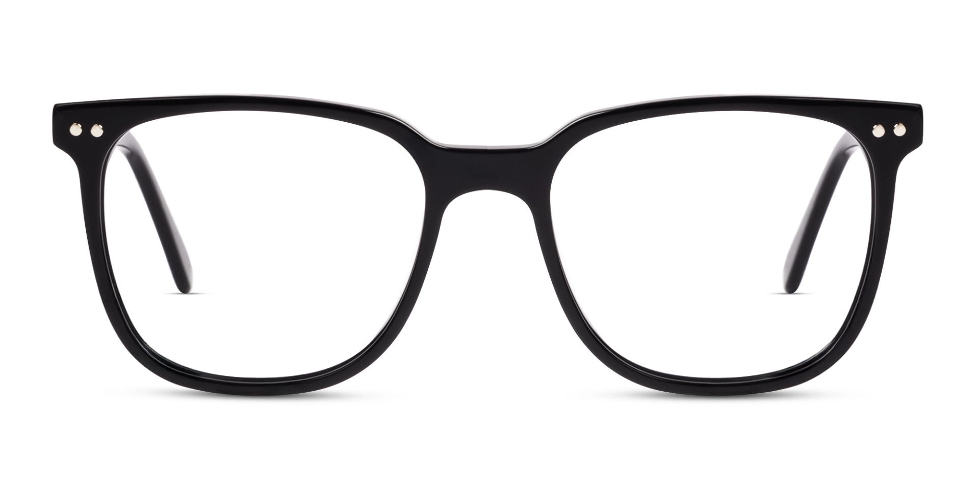 Black Magnetic Clip-On Prescription Glasses – Green & Yellow