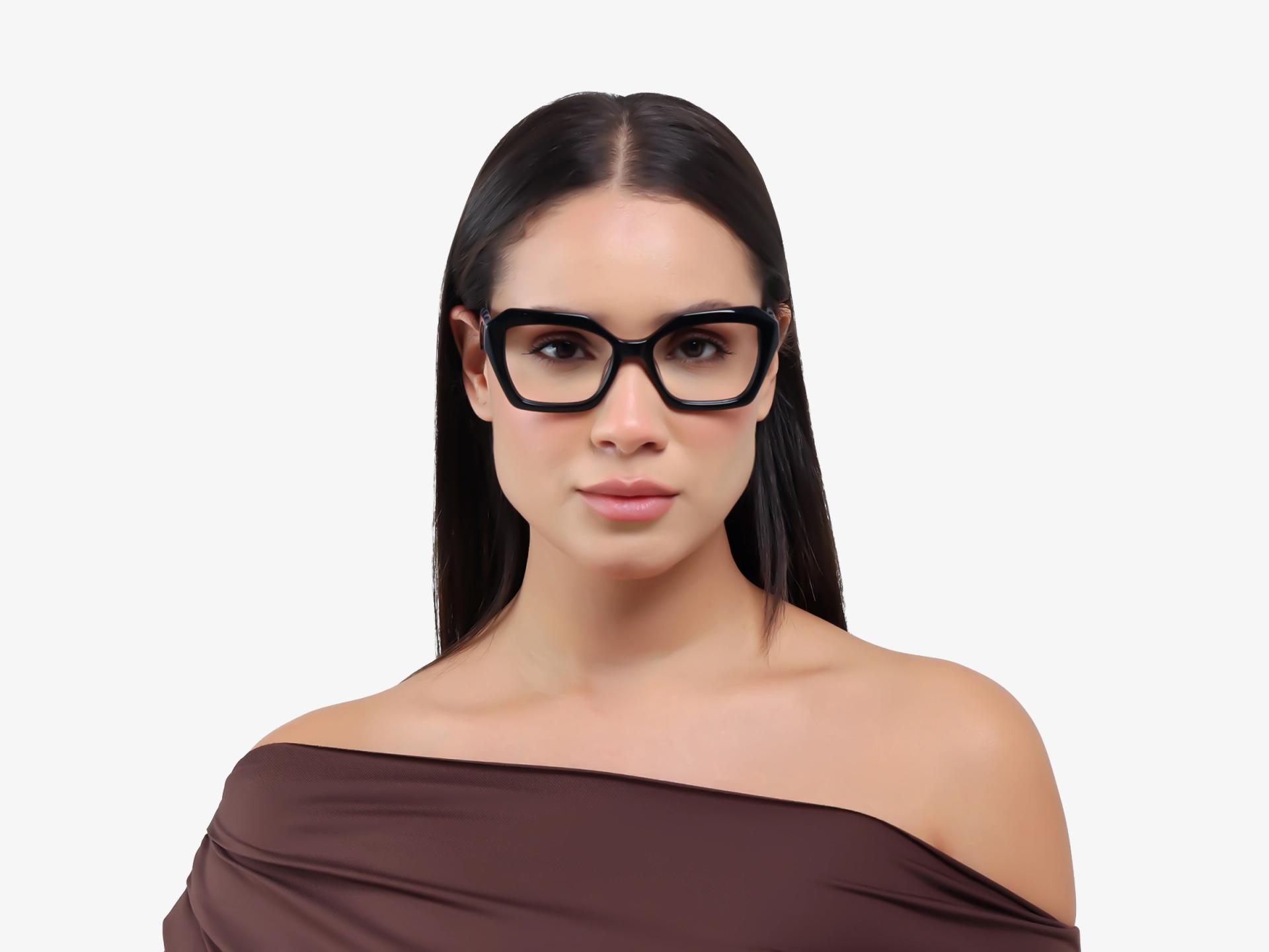 GOTHAM 2 - Dark Tortoise Acetate Square Eyeglasses | Specscart