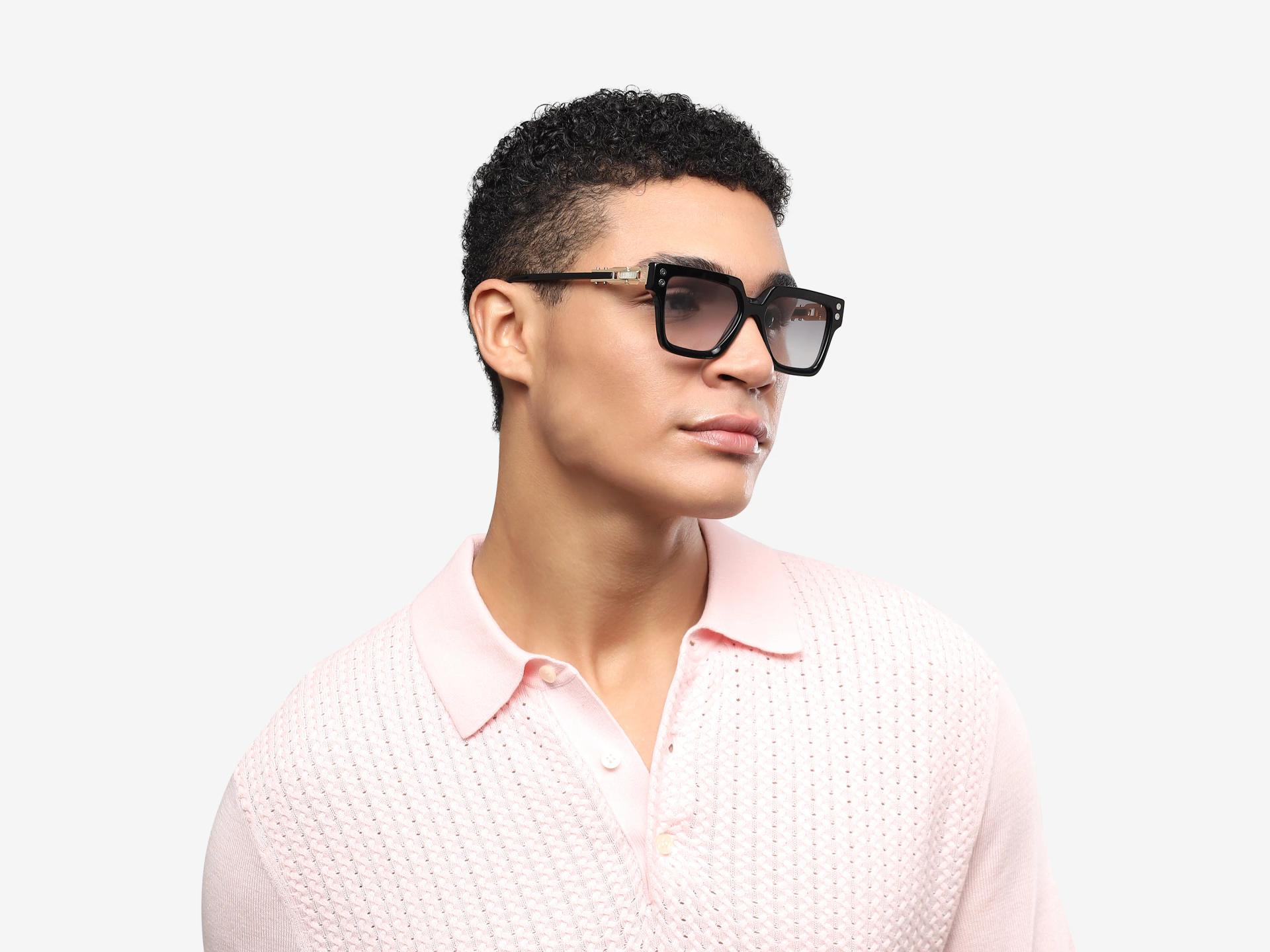 Black Frame With Light Grey Gradient Tint Sunglasses-1Black Frame With Light Grey Gradient Tint Sunglasses-1Black Frame With Light Grey Gradient Tint Sunglasses-1