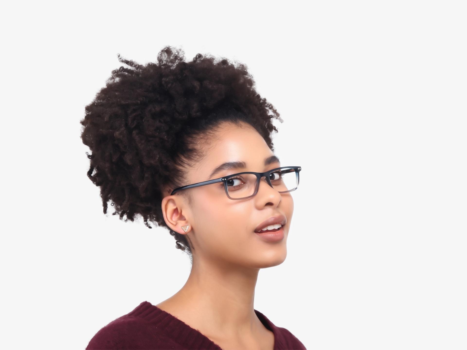 Magnetic Clip-On Prescription Glasses – Green & Yellow