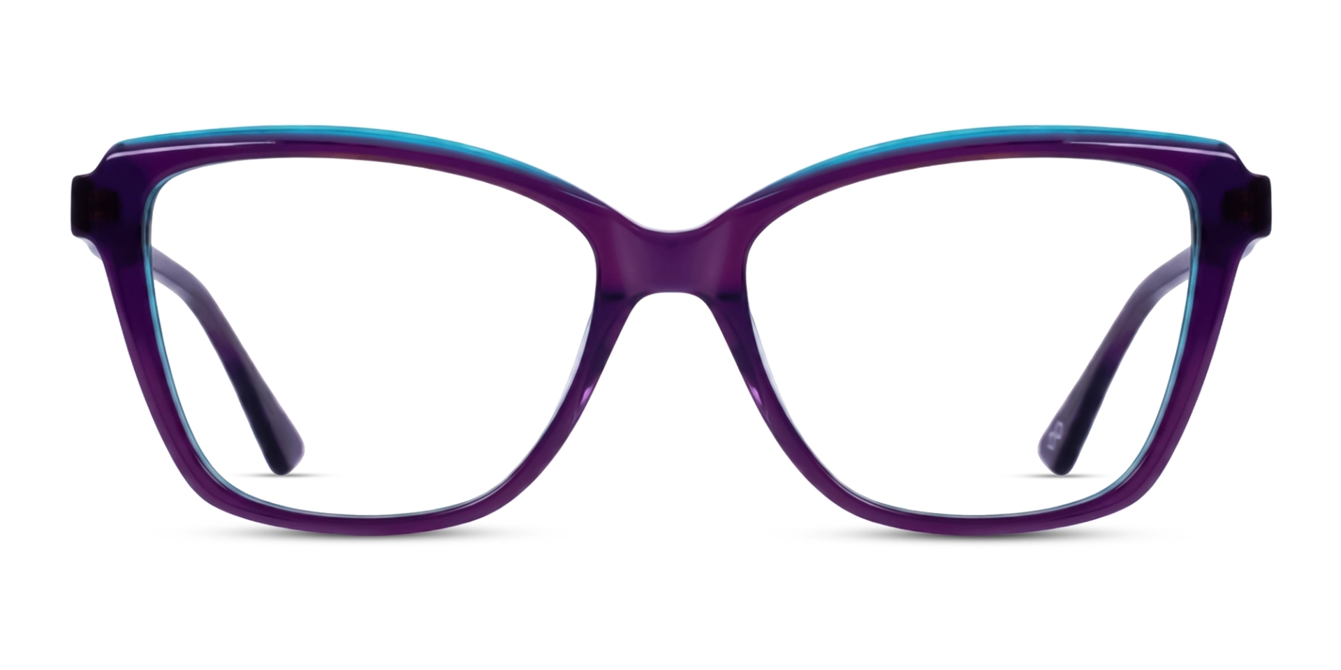 Crystal Purple Acetate Square Butterfly Glasses Crystal Purple Acetate Square Butterfly Glasses