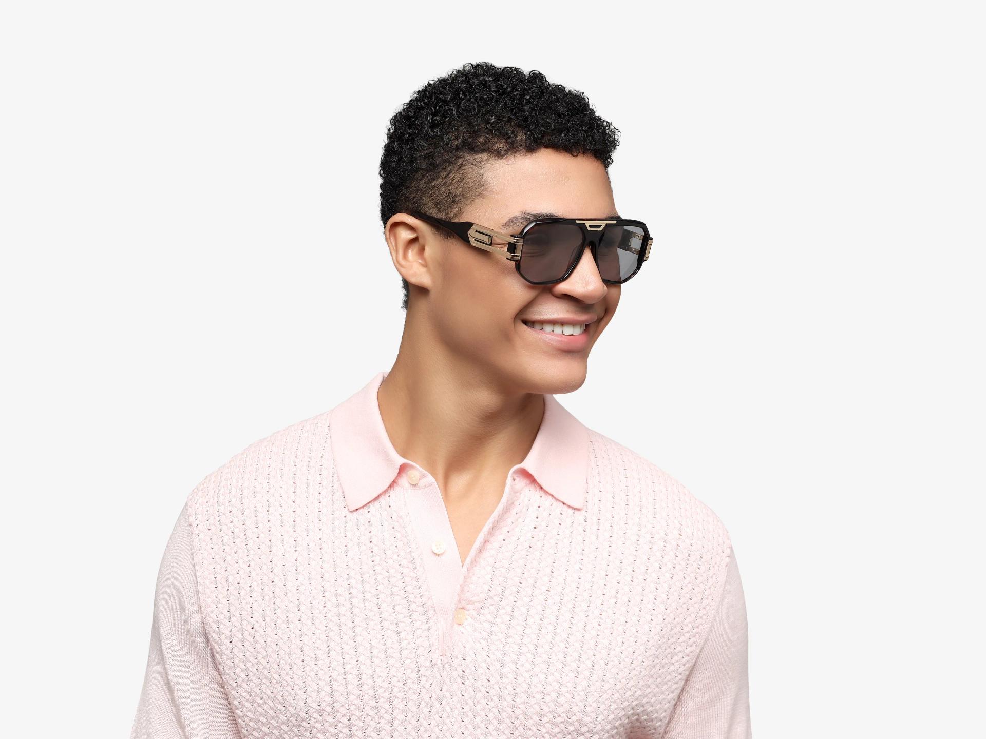 Oversized Tortoise Frame With Grey Tint Sunglasses