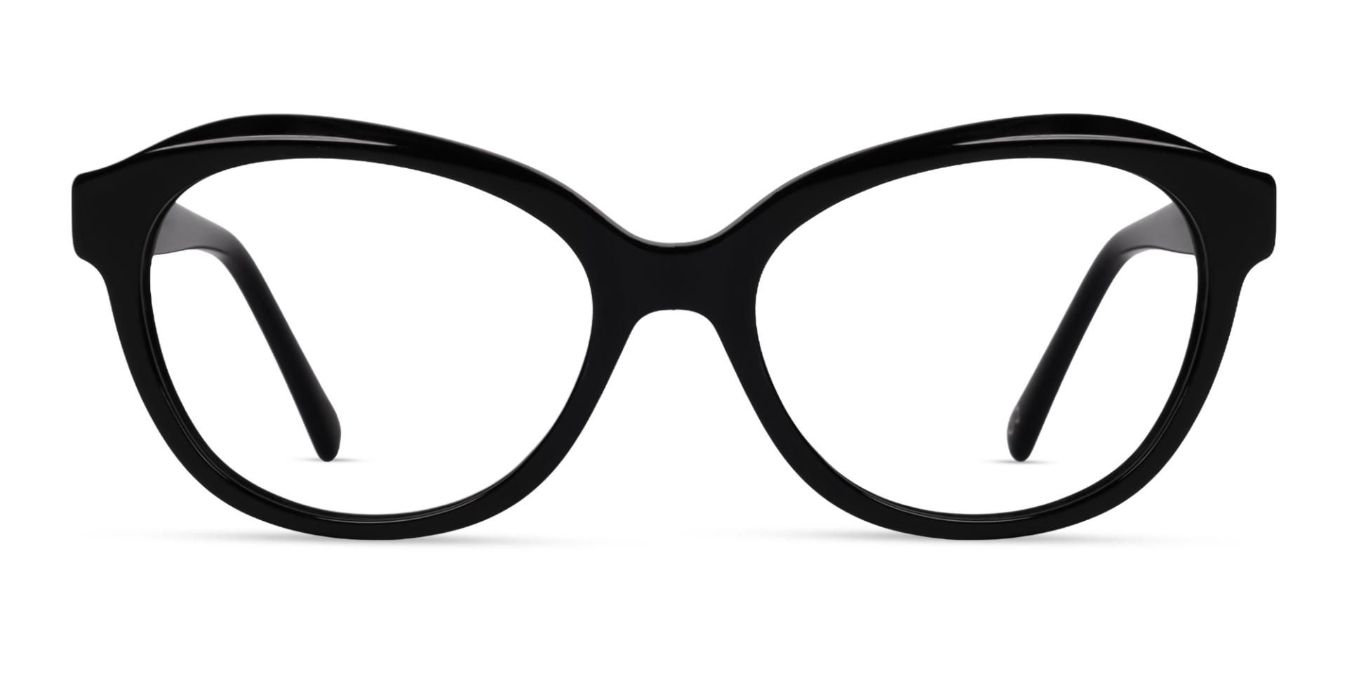 Black Round Fullrim Butterfly Glasses For Female Black Round Fullrim Butterfly Glasses For Female