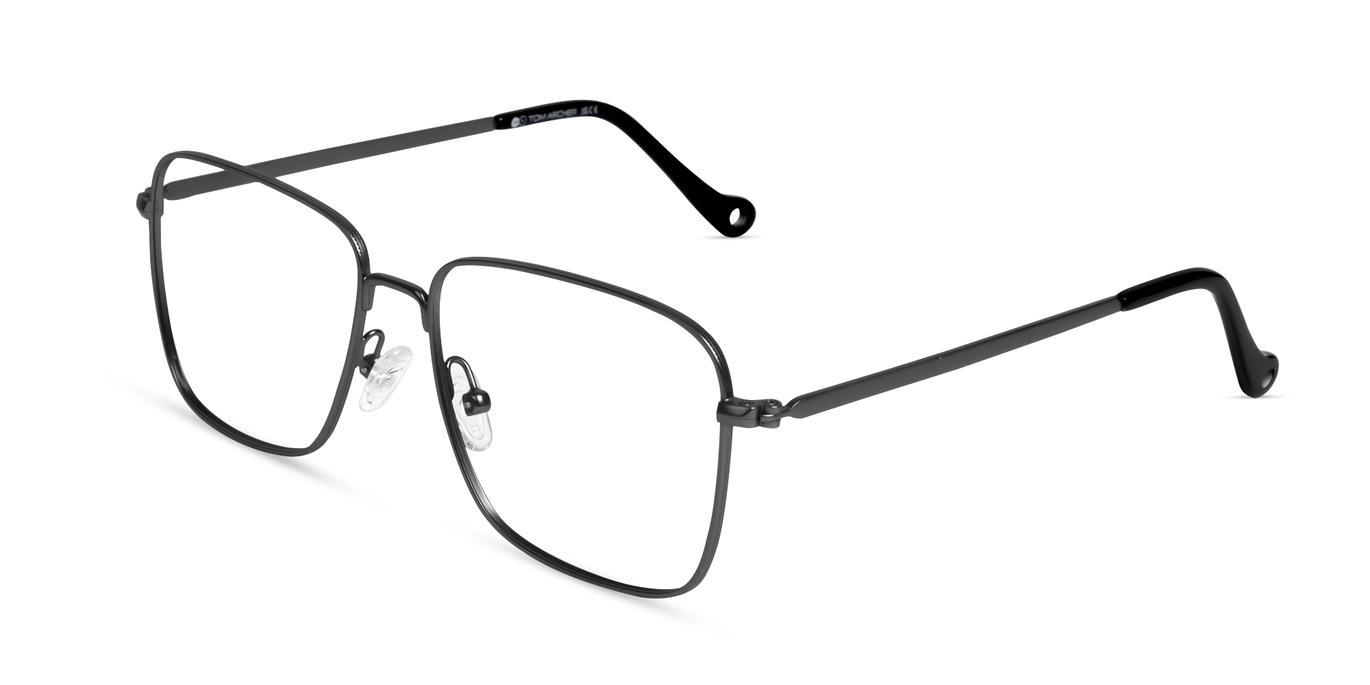 Tom Archer ALFRED PB4 Black Square glasses for unisex