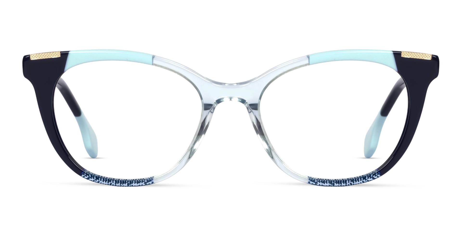 TL8007F/3 - Blue Crystal Curve