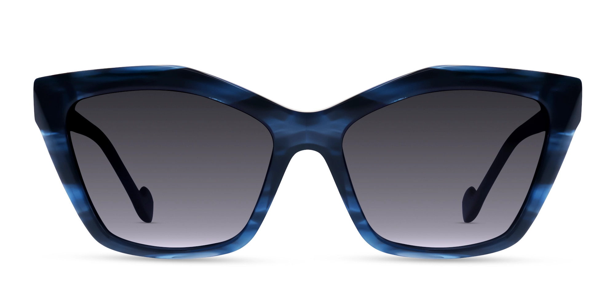 Blue Marble Frame With Grey Tint Sunglasses-1 Blue Marble Frame With Grey Tint Sunglasses-1