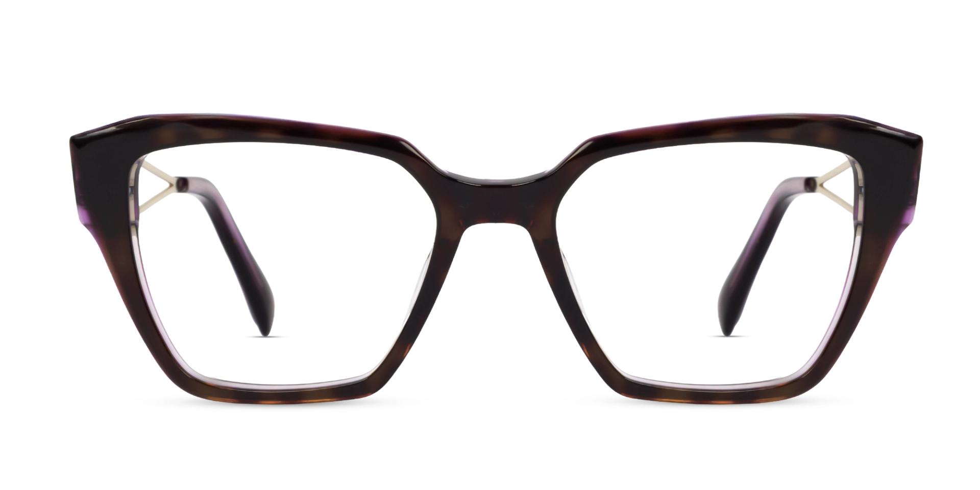 Dark Brown Cateye Designer Acetate Glasses