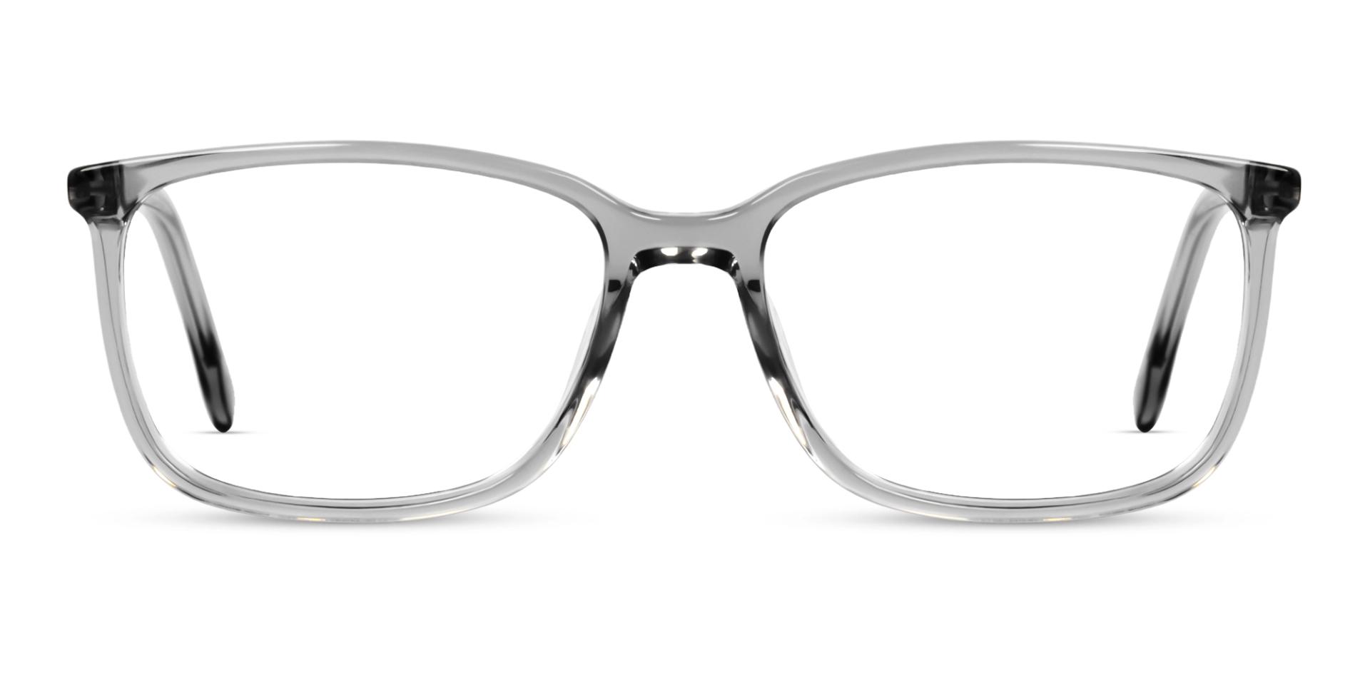 Crystal Clear Rectangular Fullrim Acetate Glasses Crystal Clear Rectangular Fullrim Acetate Glasses