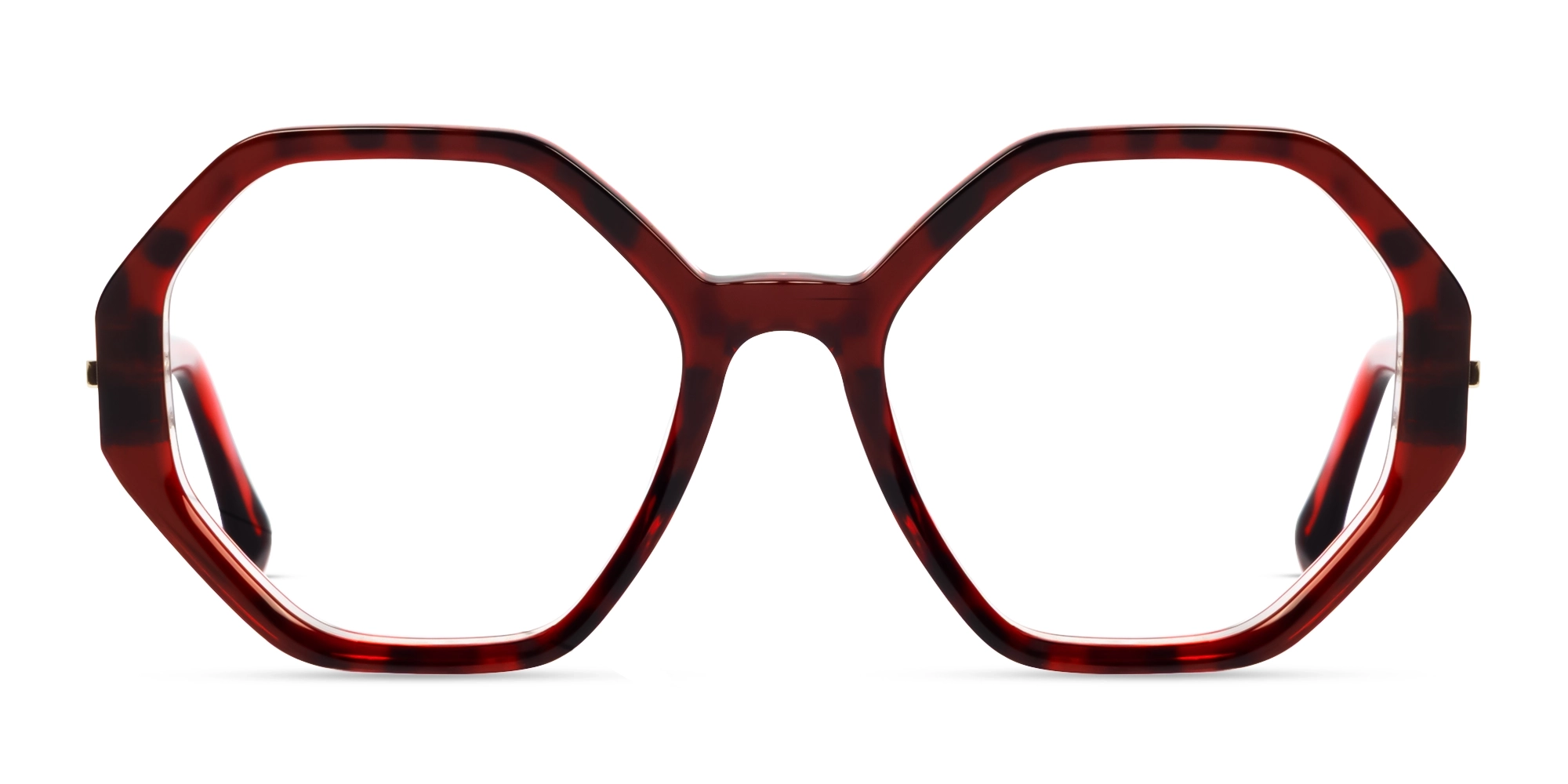 Dark Maroon Tortoise Oversized Geometric Glasses Dark Maroon Tortoise Oversized Geometric Glasses