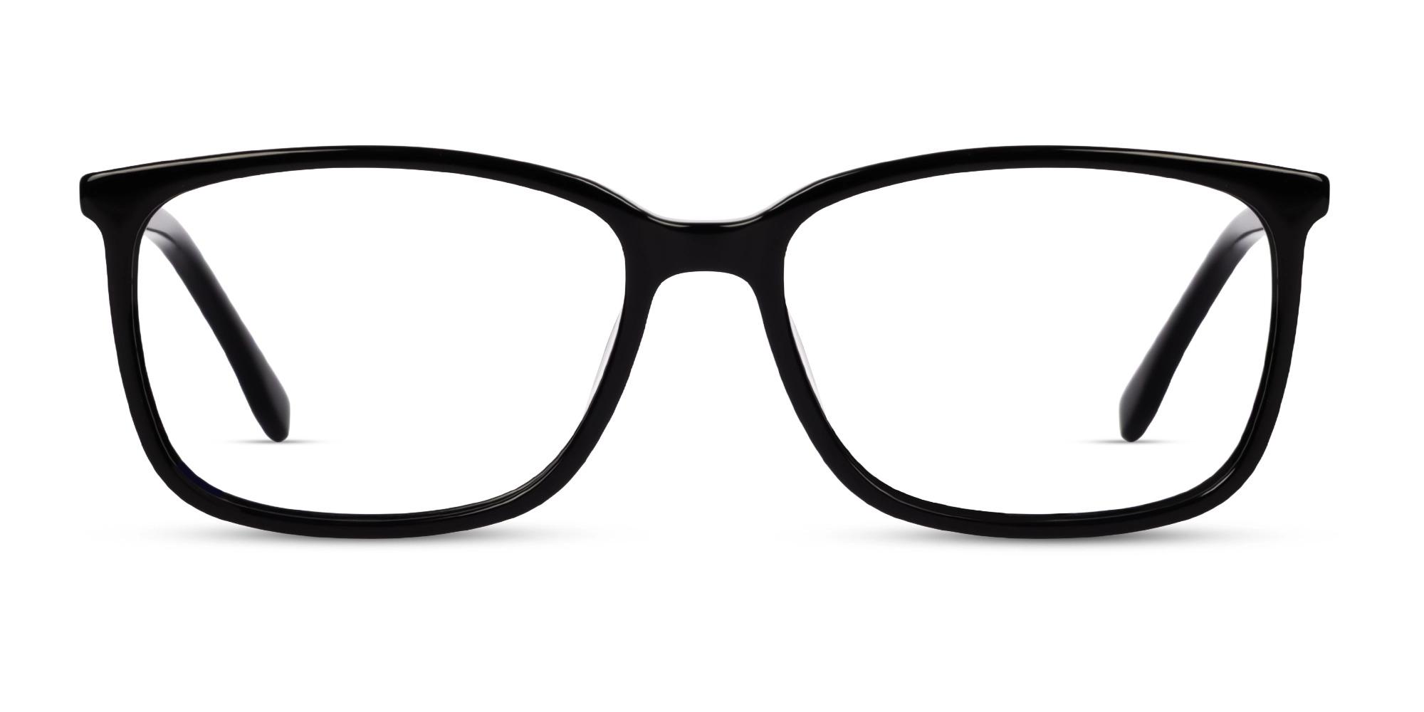 Black Rectangular Fullrim Acetate Glasses Black Rectangular Fullrim Acetate Glasses