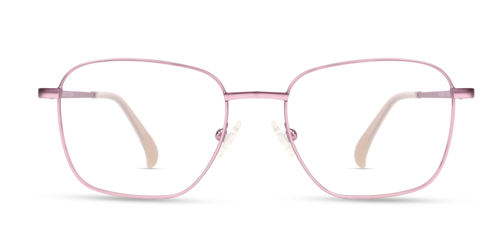 Small Rose Gold Square Fullrim Glasses-1