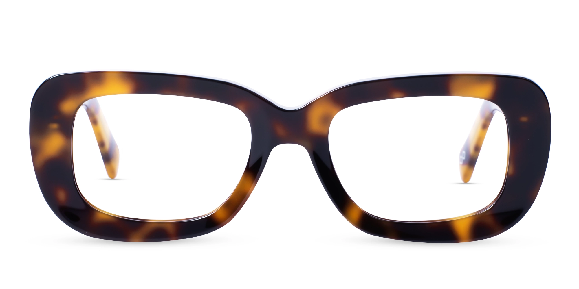 Dark Tortoise Oversized Full-Rim Glasses Dark Tortoise Oversized Full-Rim Glasses