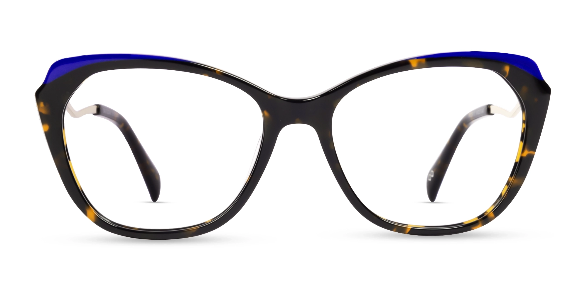 Dark Tortoise Butterfly Fullrim Acetate Glasses-1