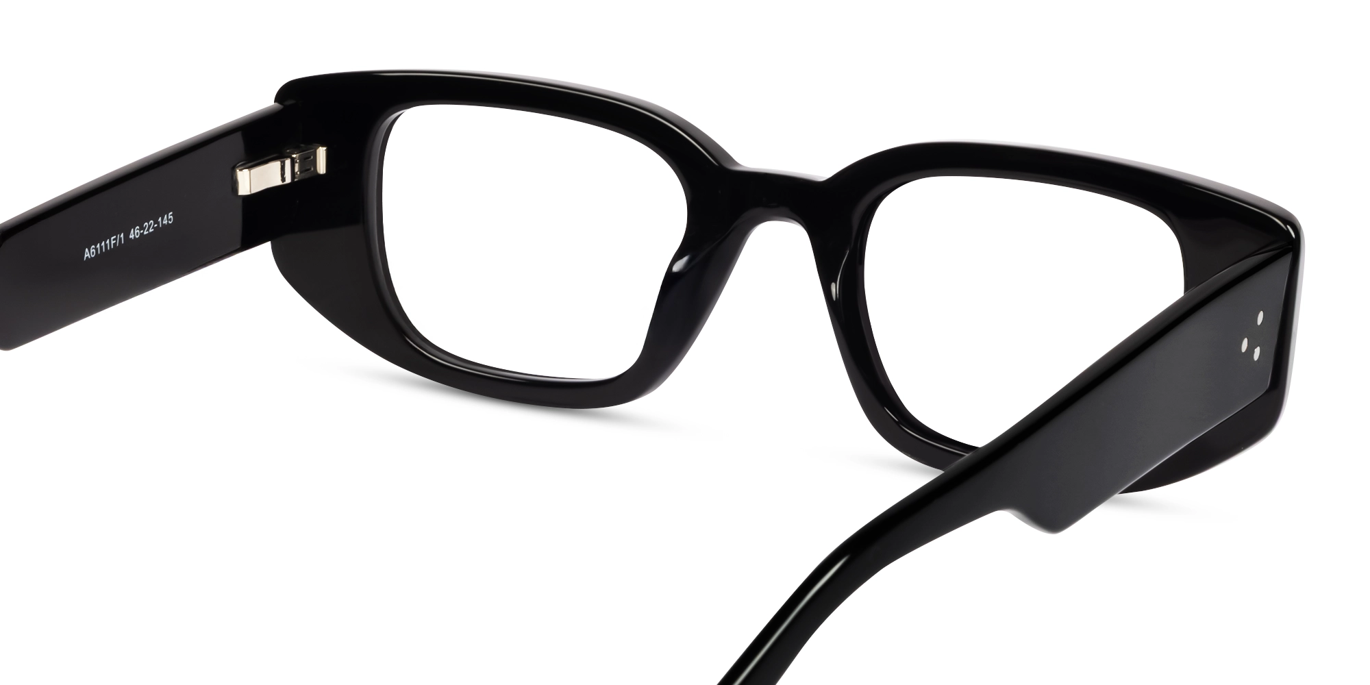Thick Black Rectangular Fullrim Glasses