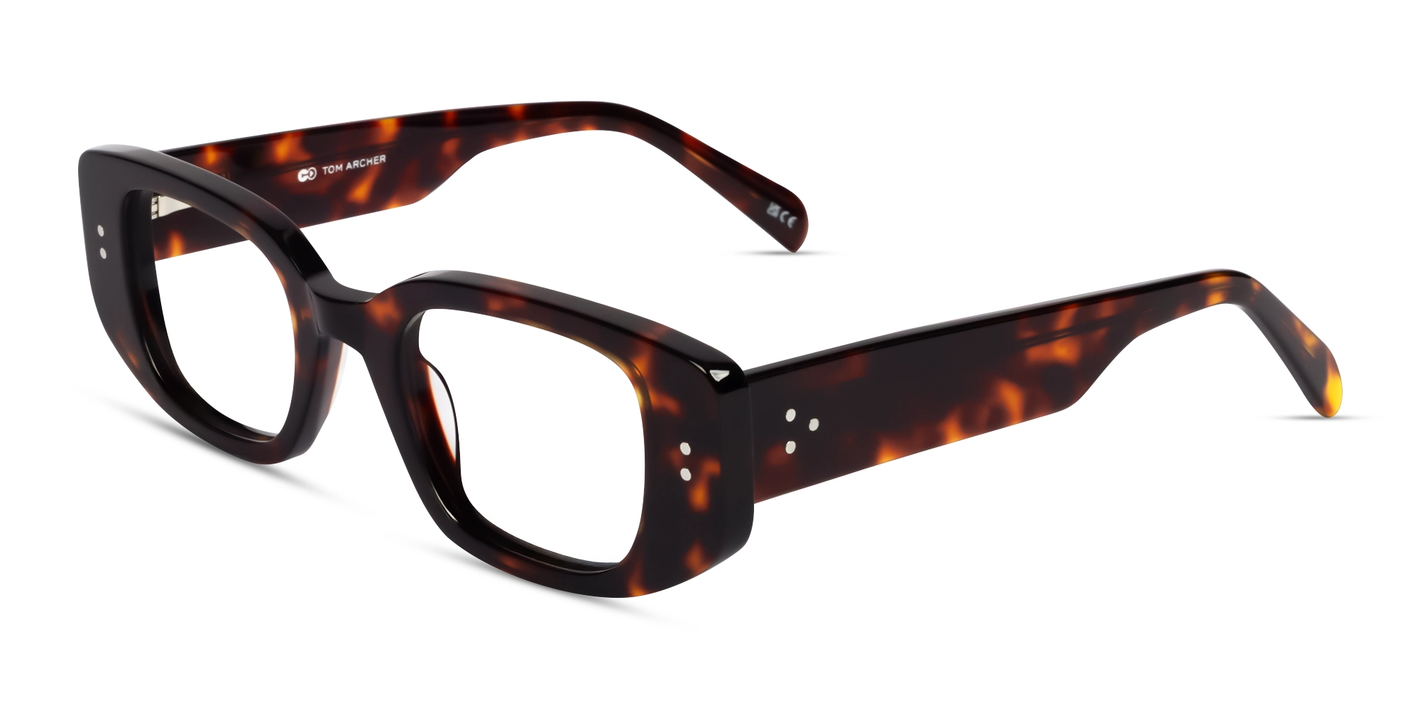Thick Dark Tortoise Rectangular Fullrim Glasses Thick Dark Tortoise Rectangular Fullrim Glasses
