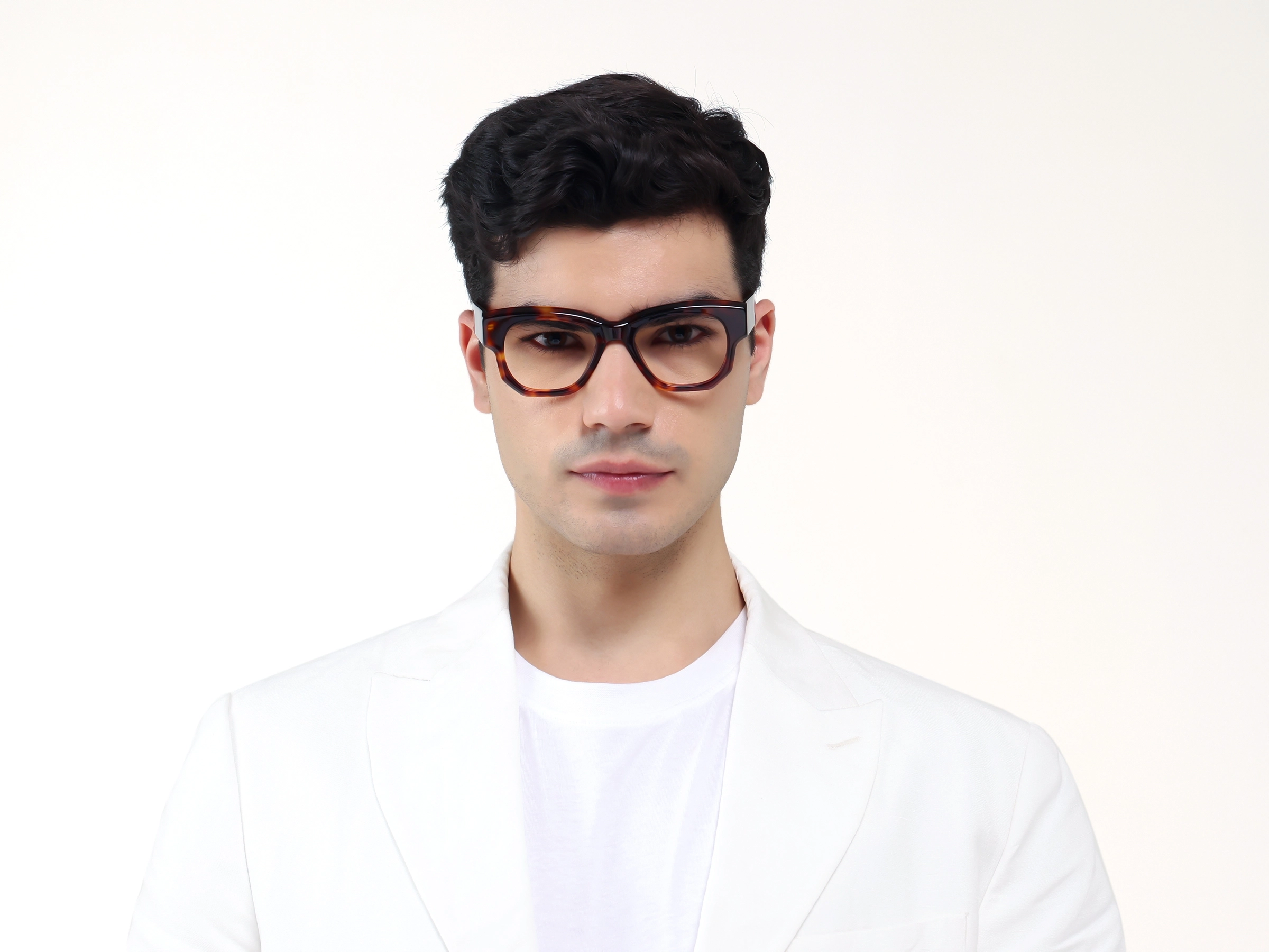 Thick Tortoise Fullrim Acetate Glasses