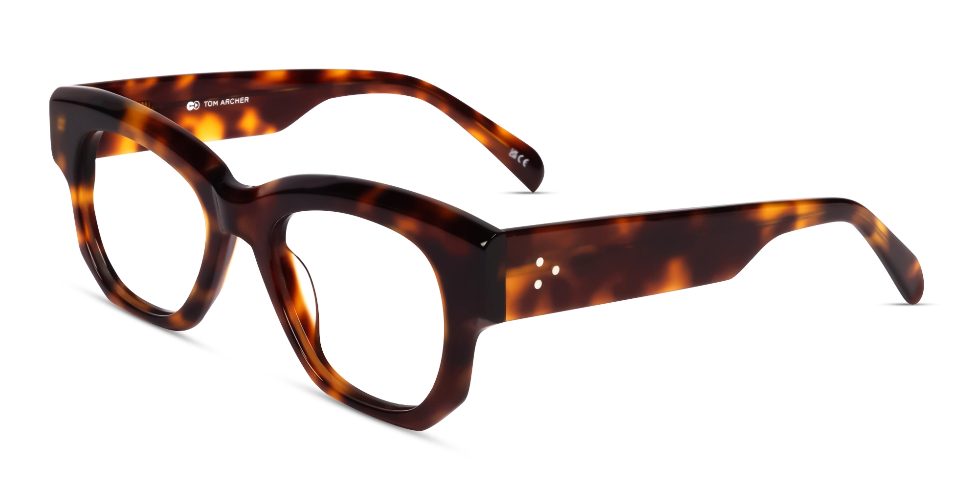 Thick Tortoise Fullrim Acetate Glasses Thick Tortoise Fullrim Acetate Glasses