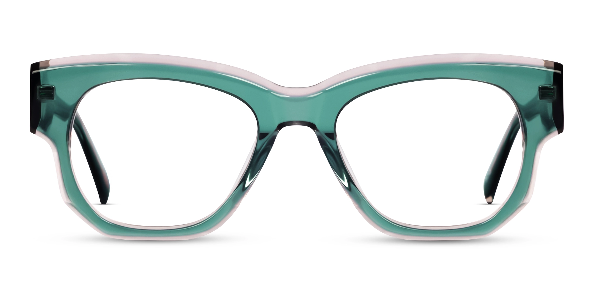 Crystal Acorn Cateye Fullrim Glasses
