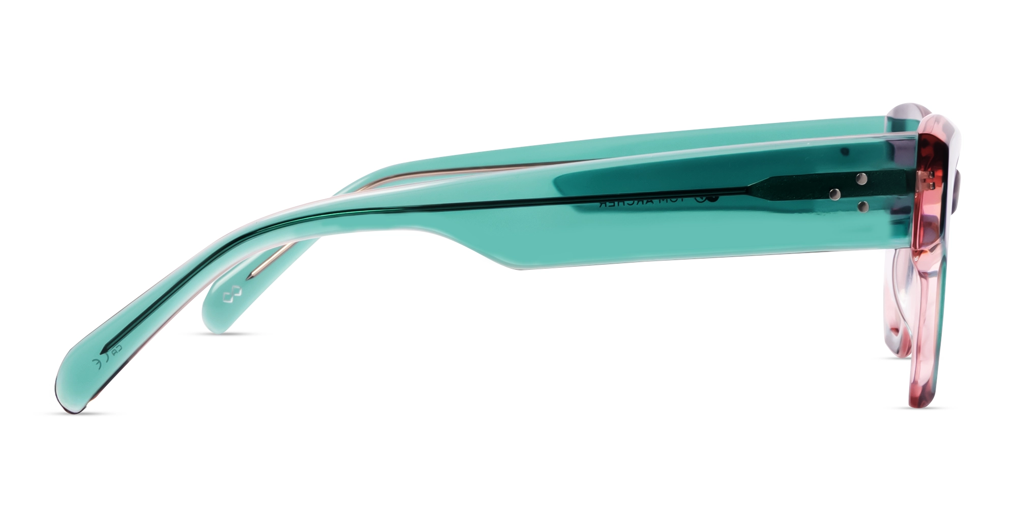 Crystal Acorn Cateye Fullrim Glasses