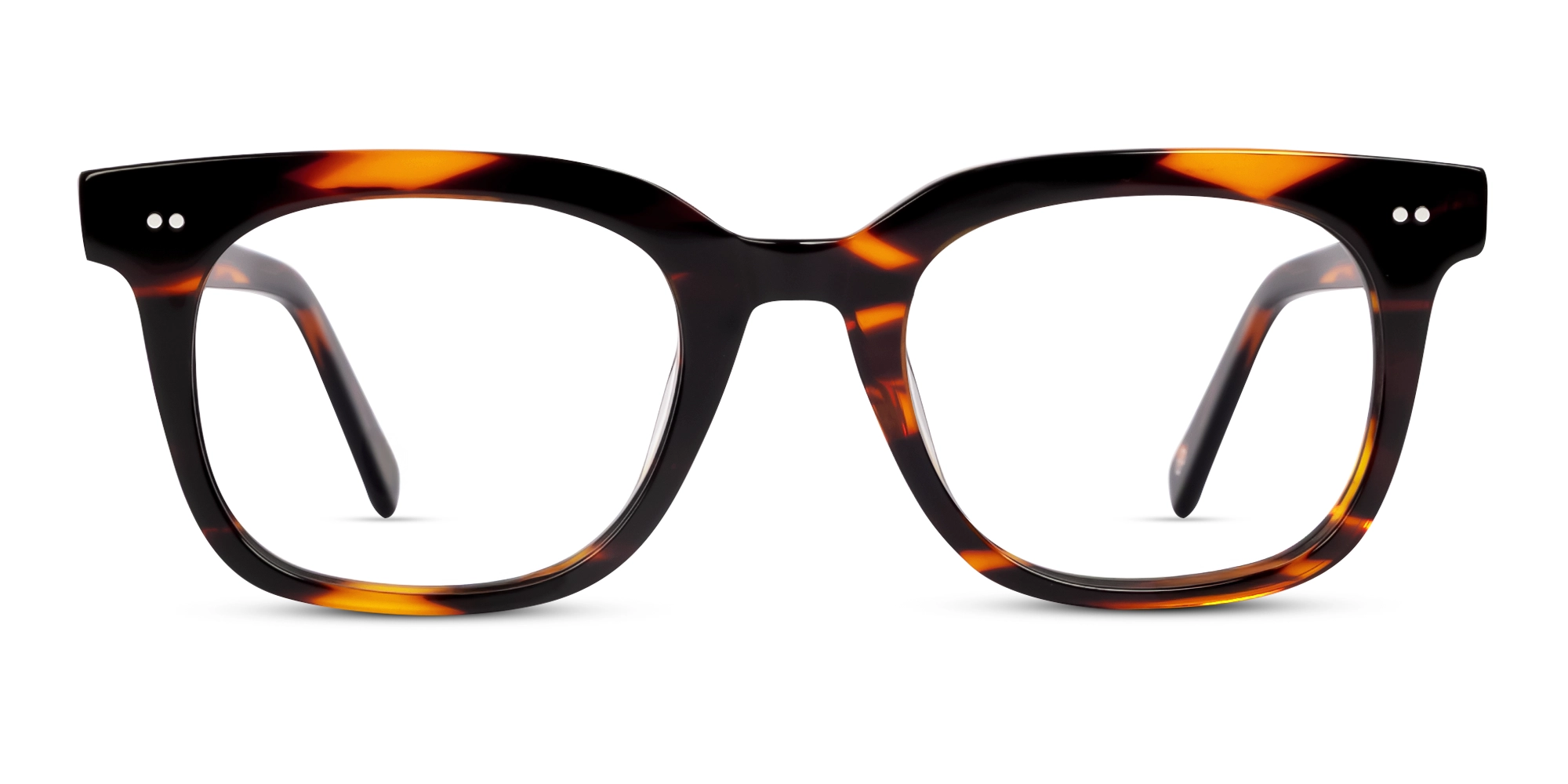 Square Tortoise Fullrim Glasses-1