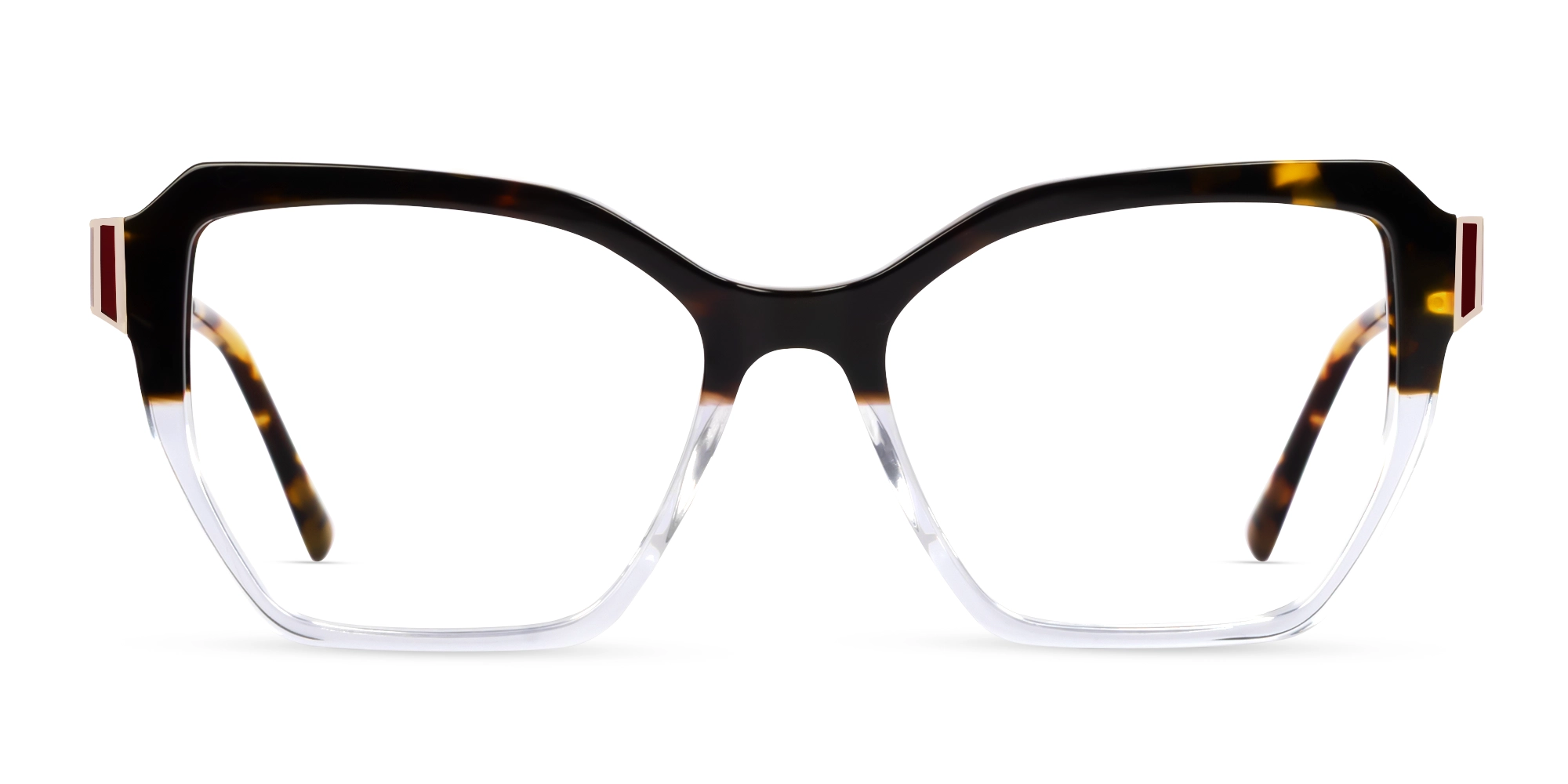 Dakr Tortoise & Clear Butterfly Glasses-1 Dakr Tortoise & Clear Butterfly Glasses-1