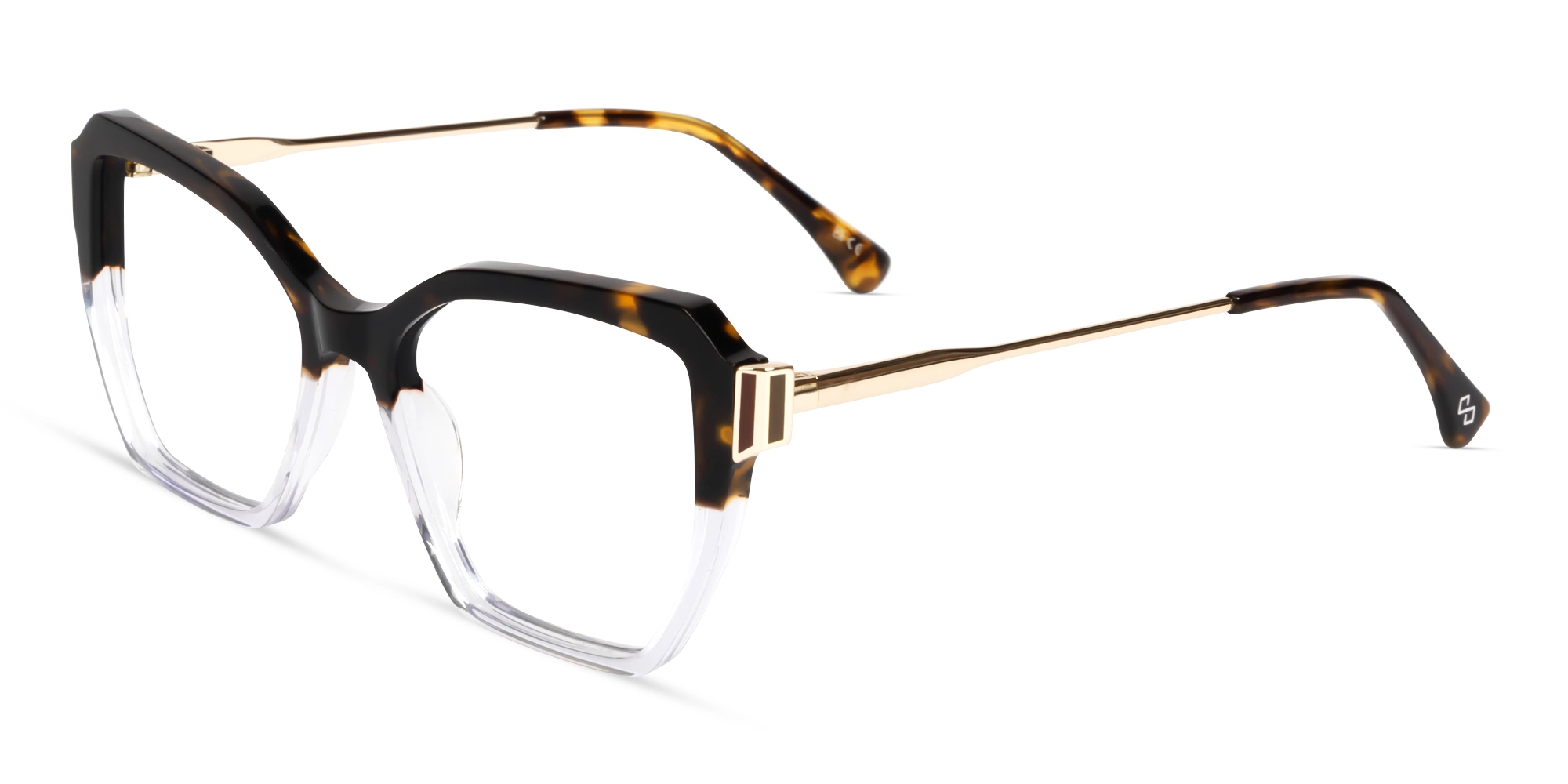 Dakr Tortoise & Clear Butterfly Glasses-2 Dakr Tortoise & Clear Butterfly Glasses-2