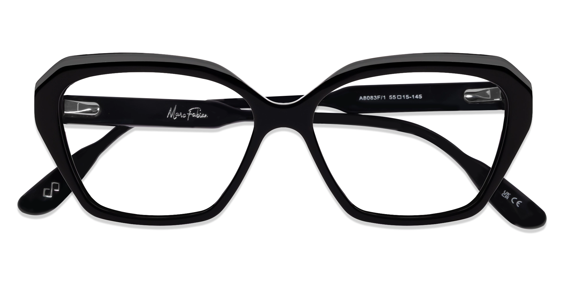 Black Butterfly Acetate Glasses For Women-5