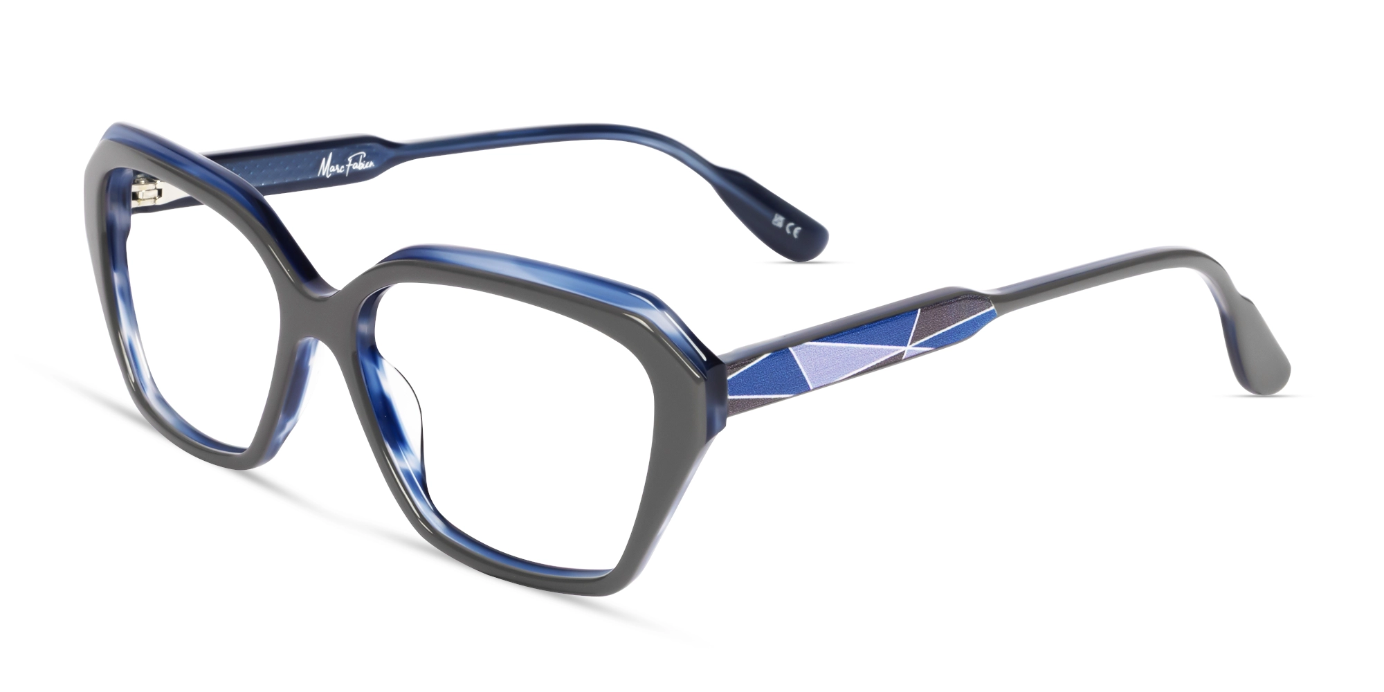 Anvil Grey Butterfly Acetate Glasses For Women-2