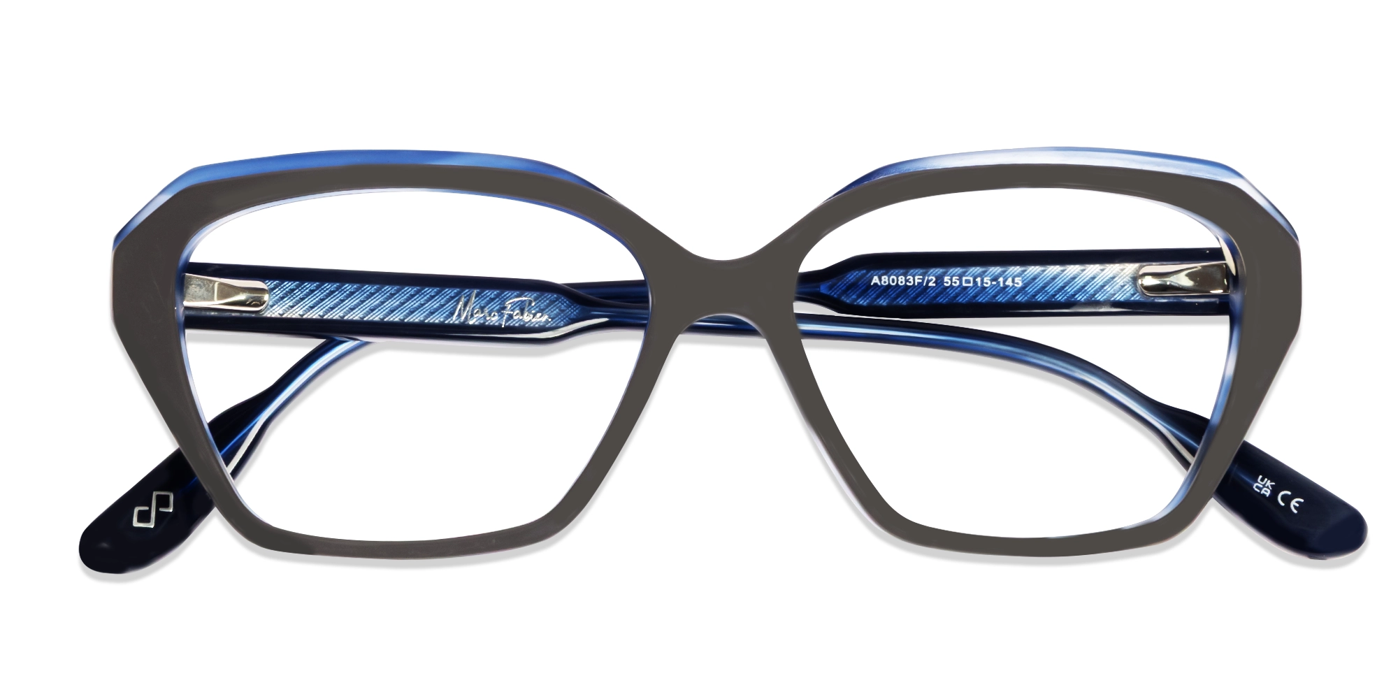 Anvil Grey Butterfly Acetate Glasses For Women-5