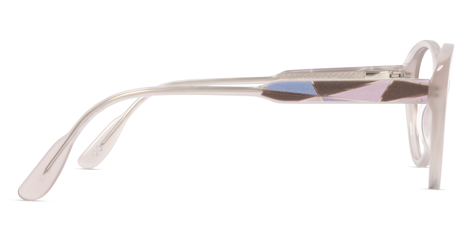 Chaise Mauve Cateye Fullrim Acetate Glasses-3