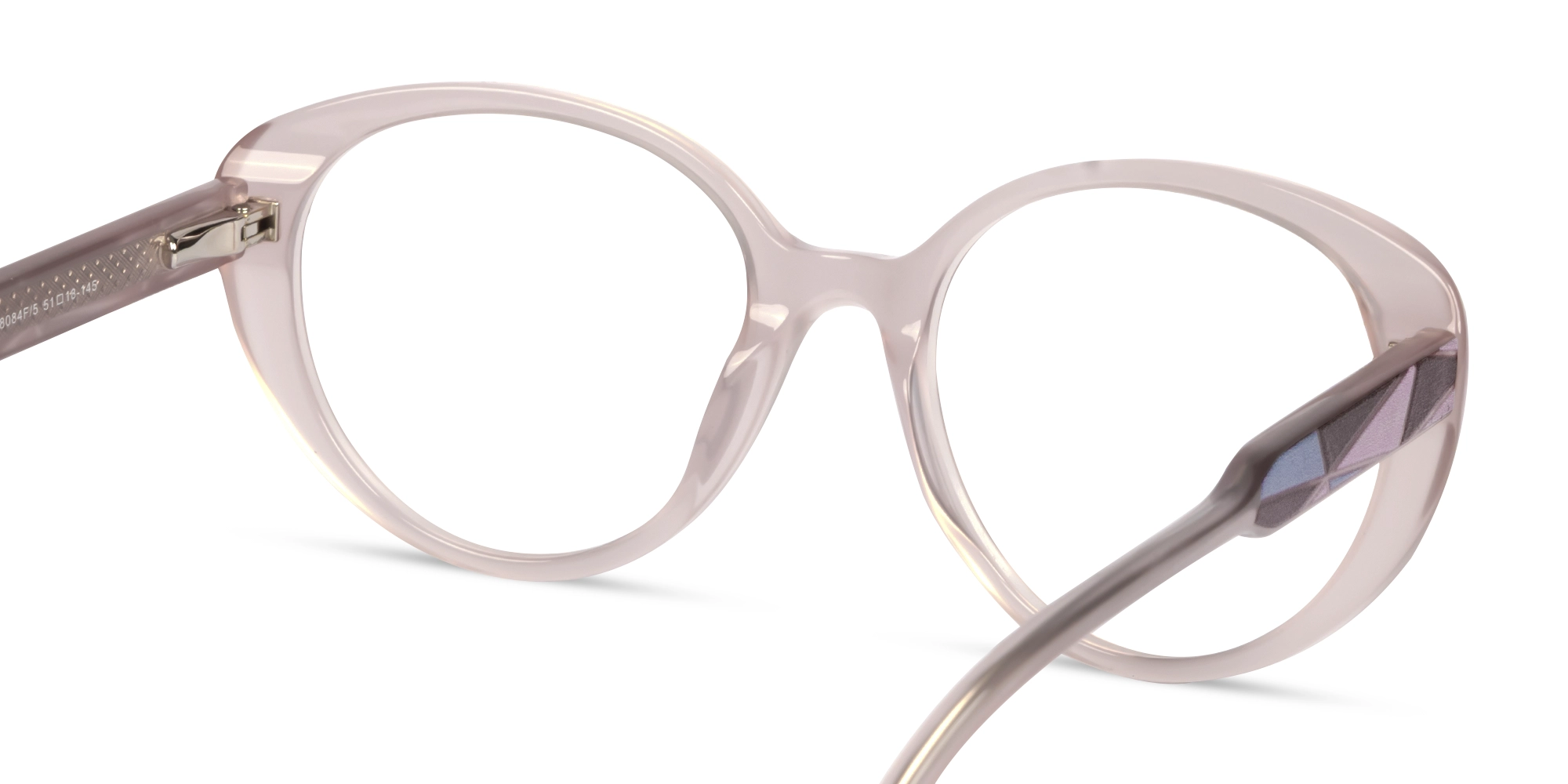 Chaise Mauve Cateye Fullrim Acetate Glasses-4
