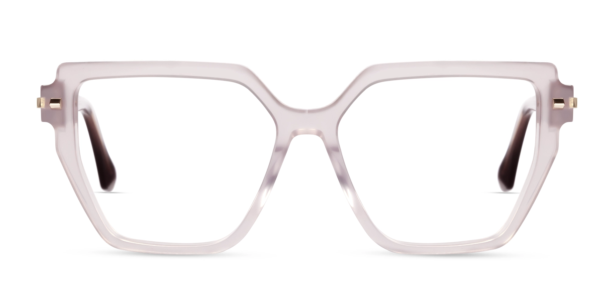 Wispy Pink Geometric Glasses For Women-1